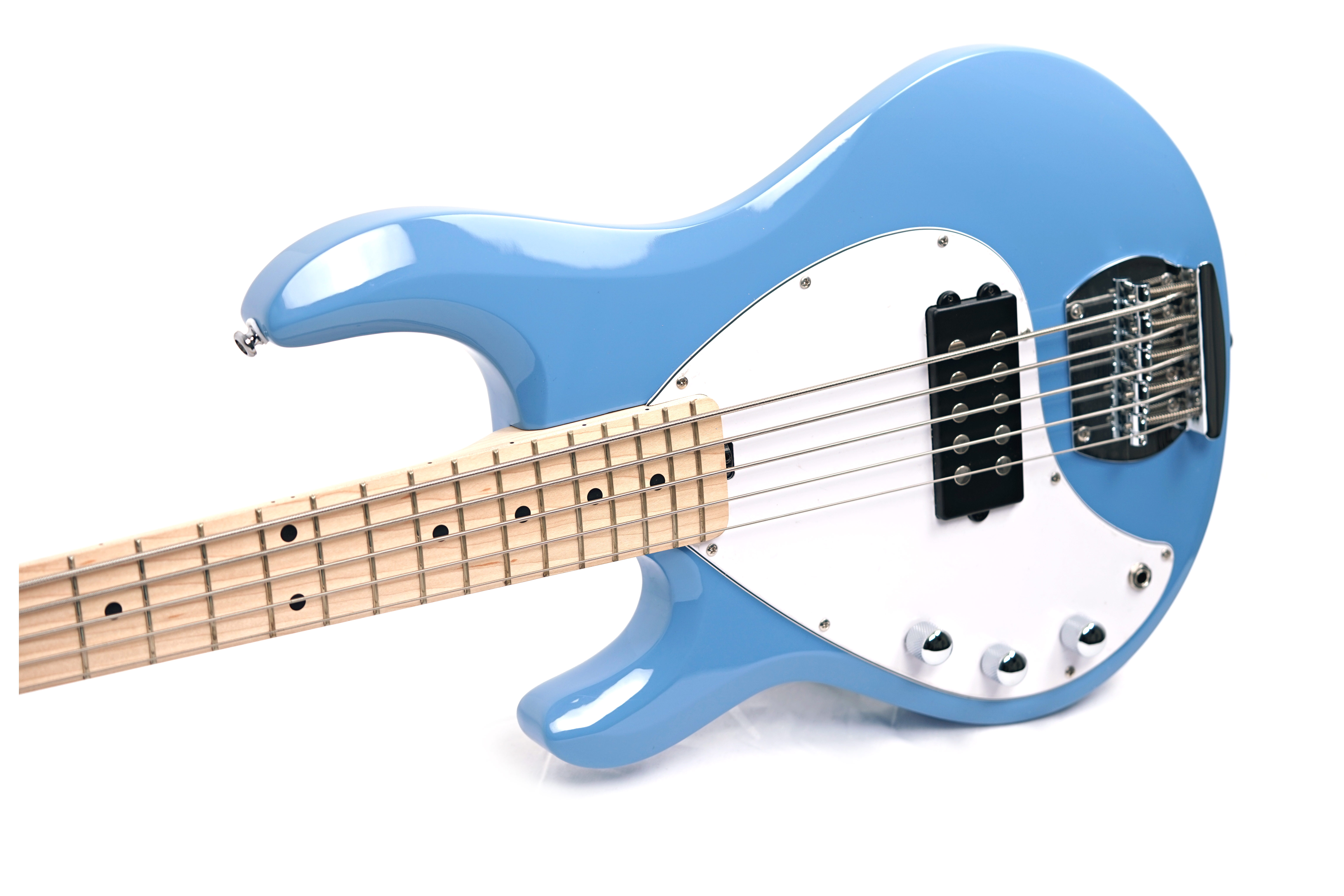 GUITARGUITAR Music Man Sterling SUB Series StingRay 5 RAY5 Chopper Blue Left Handed