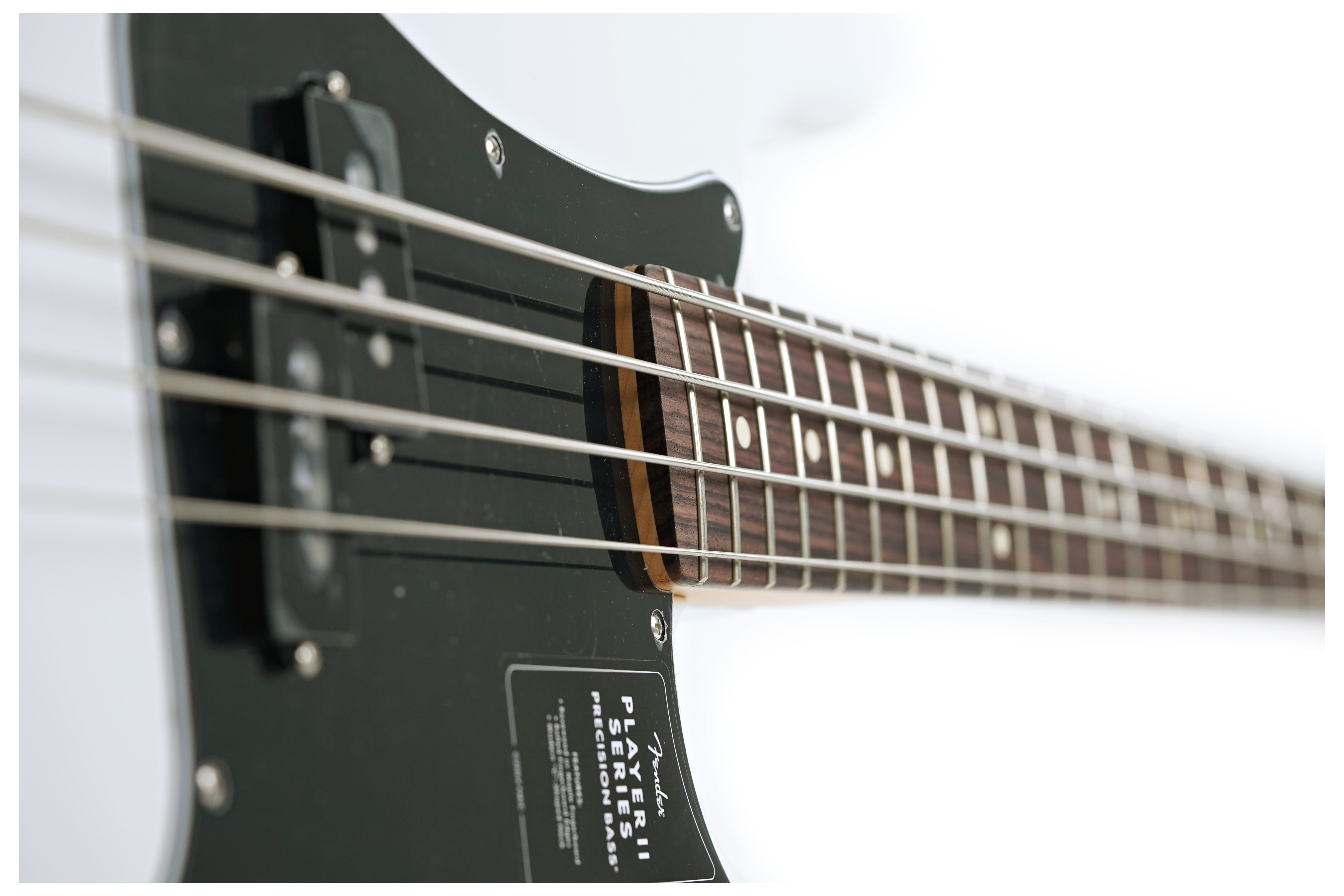 GUITARGUITAR Fender Player II Precision Bass Polar White Rosewood Fingerboard