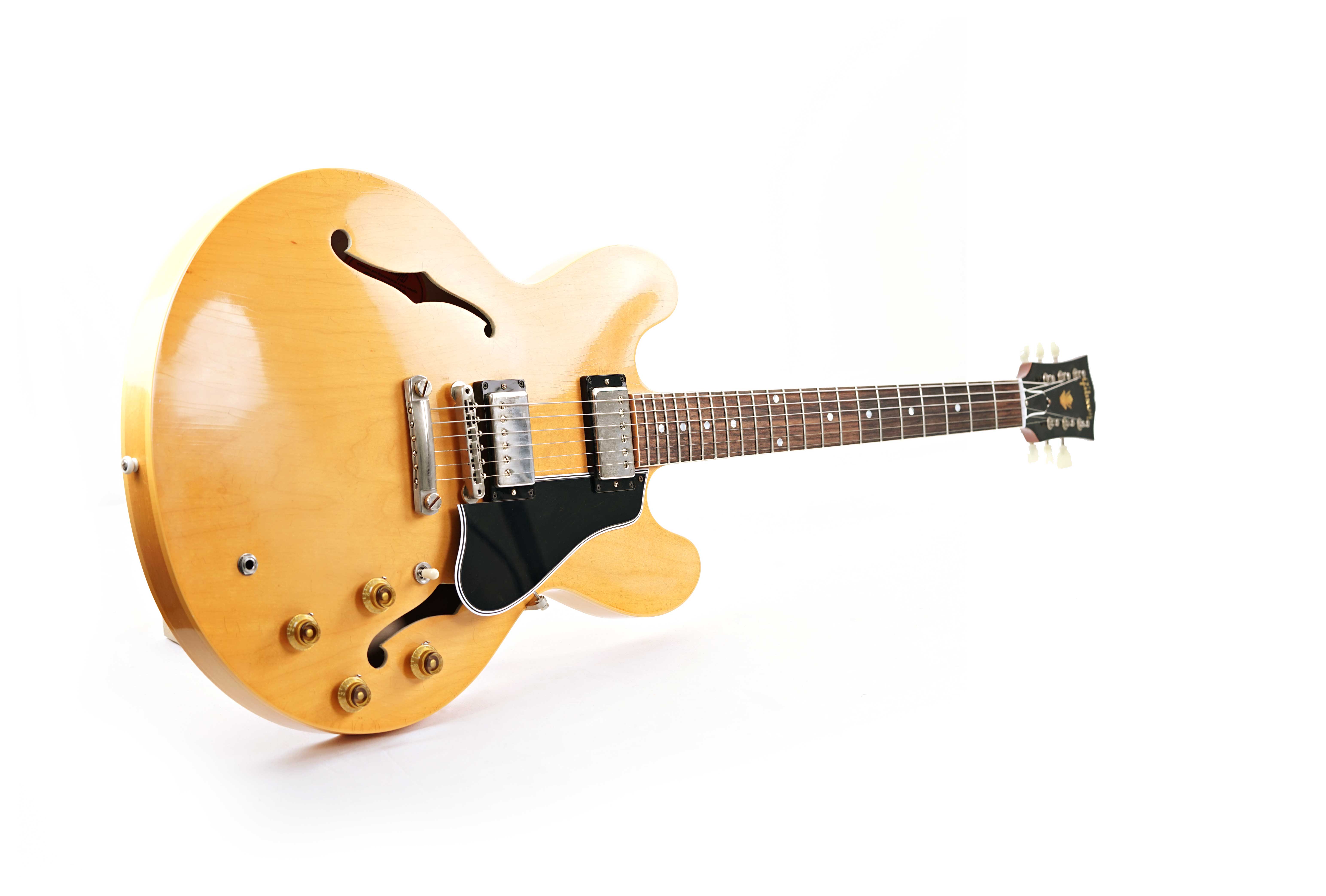 GUITARGUITAR Gibson Custom Shop Murphy Lab 1959 ES-335 Reissue Ultra Light Aged Vintage Natural #A921166