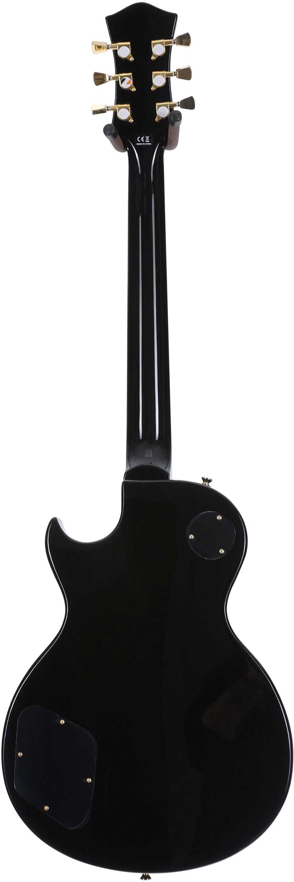 GUITARGUITAR EastCoast L1 Black With Gold Hardware Rosewood Fingerboard