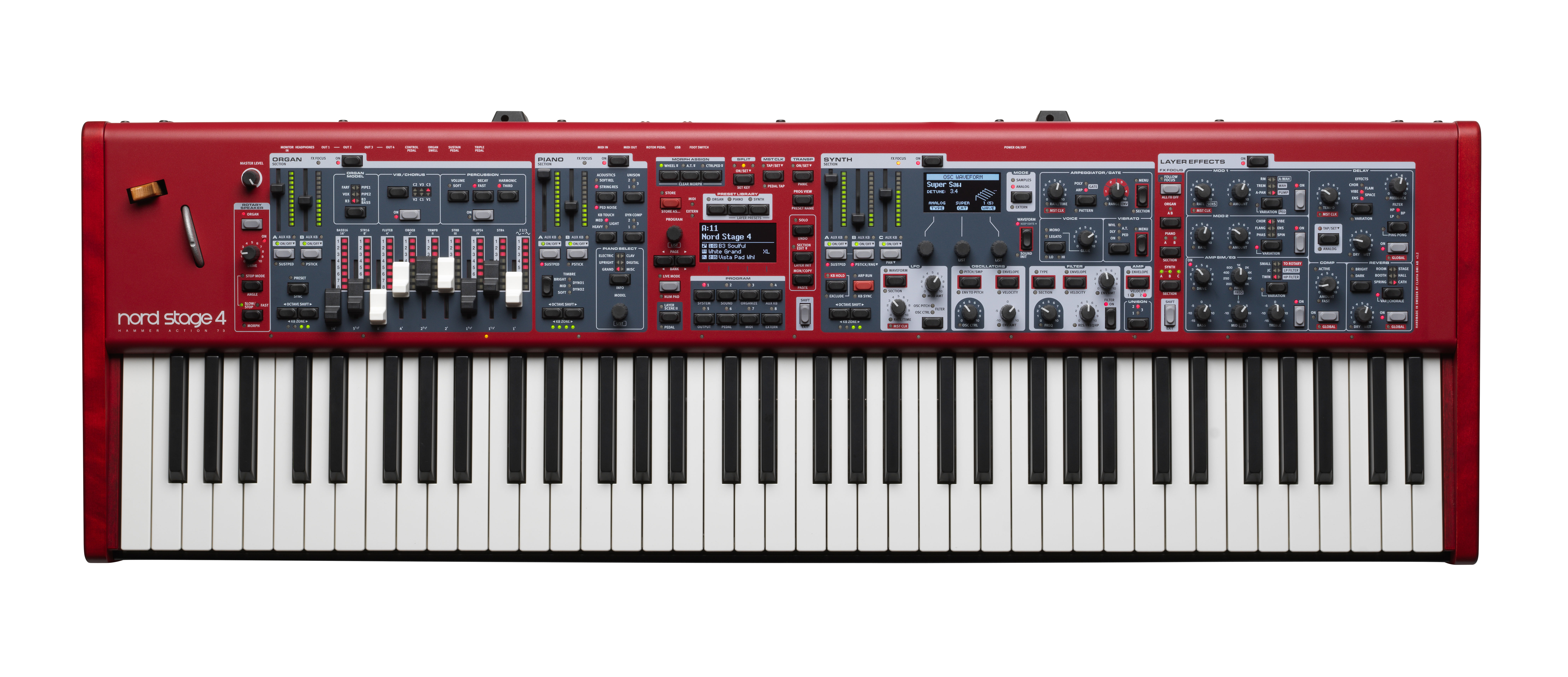 GUITARGUITAR Nord Stage 4 73