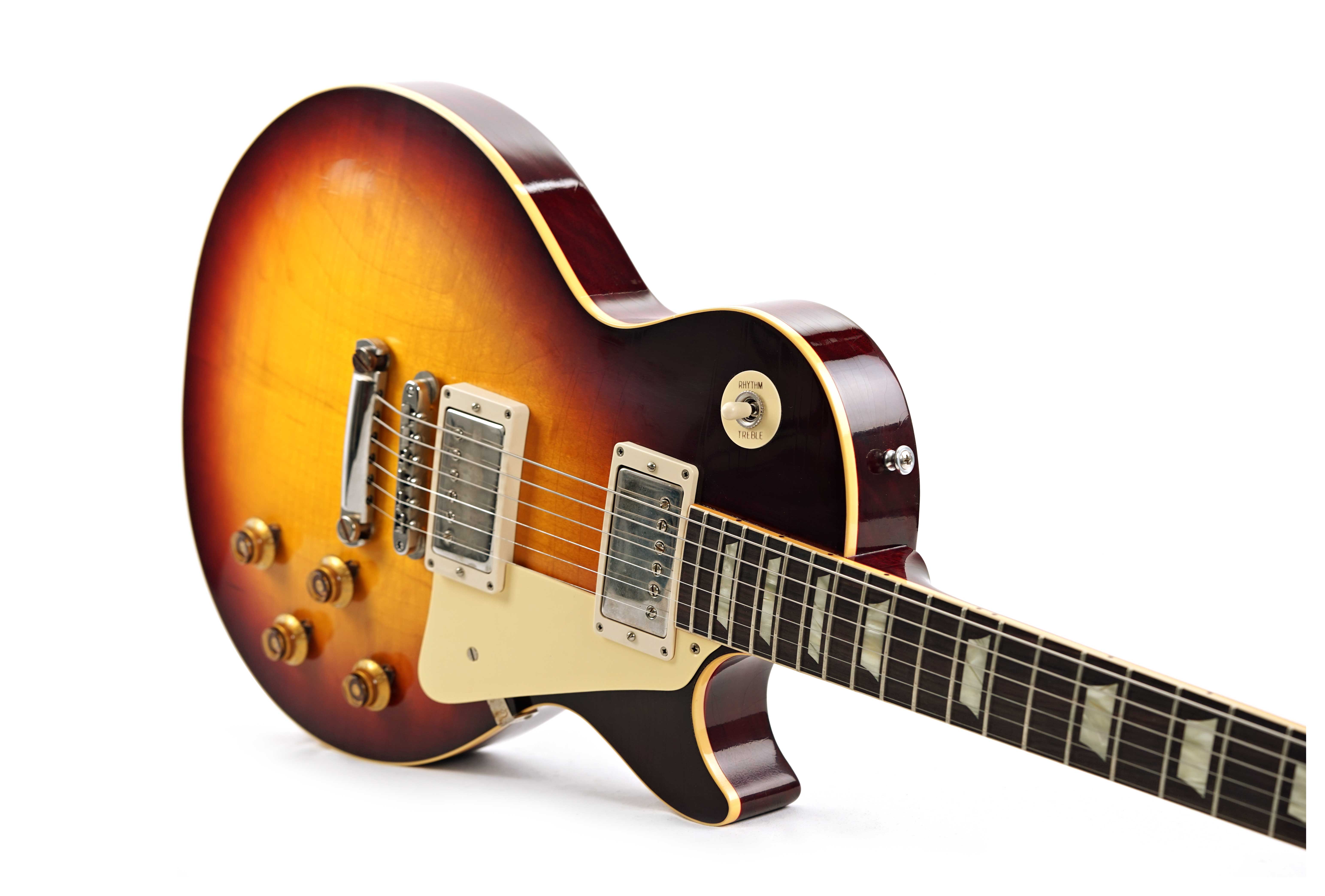 GUITARGUITAR Gibson Custom Shop 1958 Les Paul Standard Reissue Murphy Lab Ultra Light Aged Bourbon Burst #84385