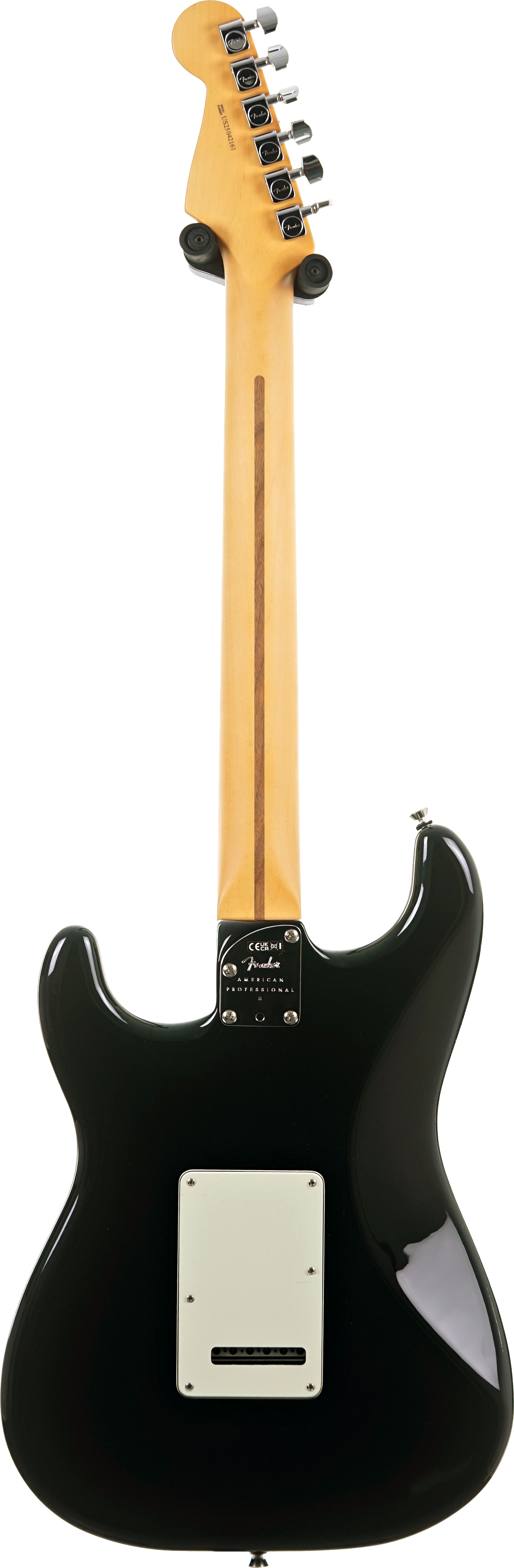 GUITARGUITAR Fender American Professional II Stratocaster Black Maple Fingerboard #US25042161