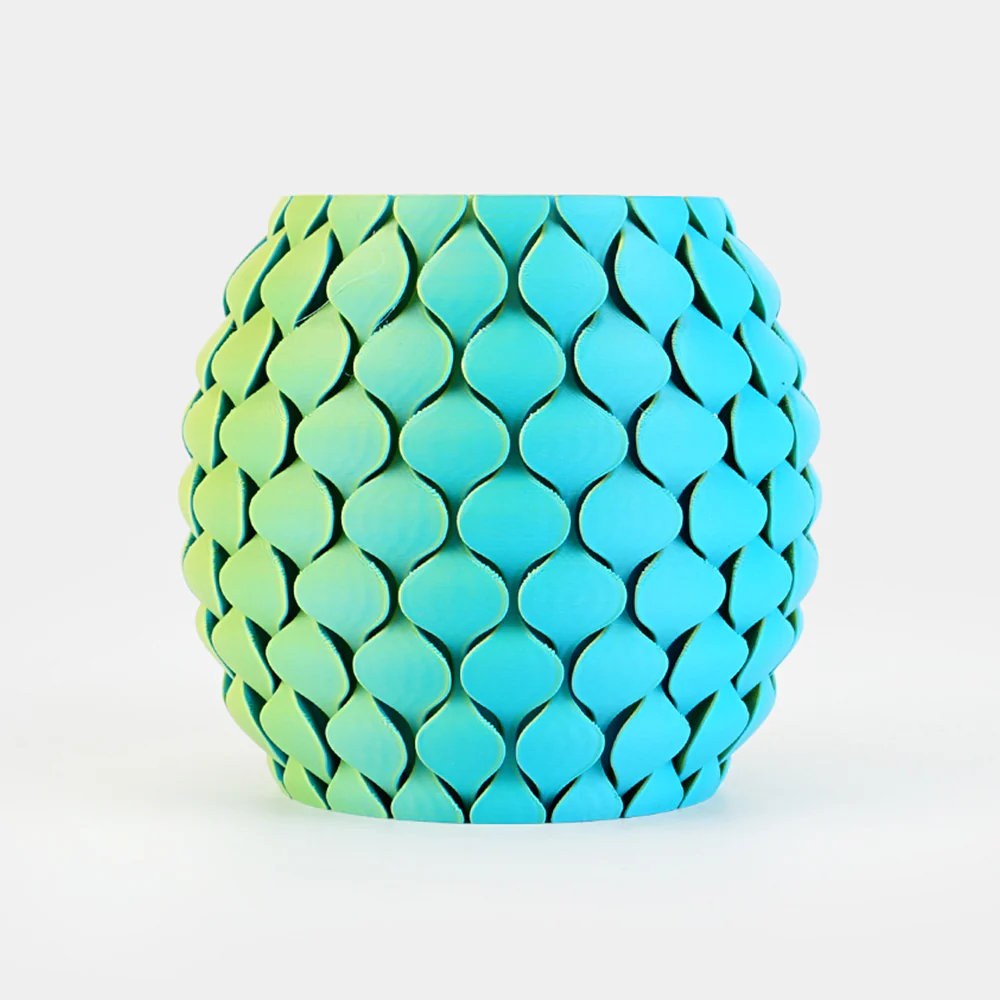 SUNLU Matte PLA Dual-Color 3D Printer Esthenic Filament 1KG, Seamless Two-Tone Shifts & Soft Matte Finish