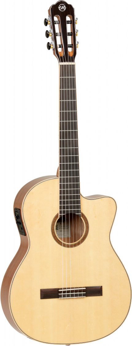 GUITARGUITAR Tanglewood EMDC6 4/4 Classical Cutaway AA Spruce Mahogany