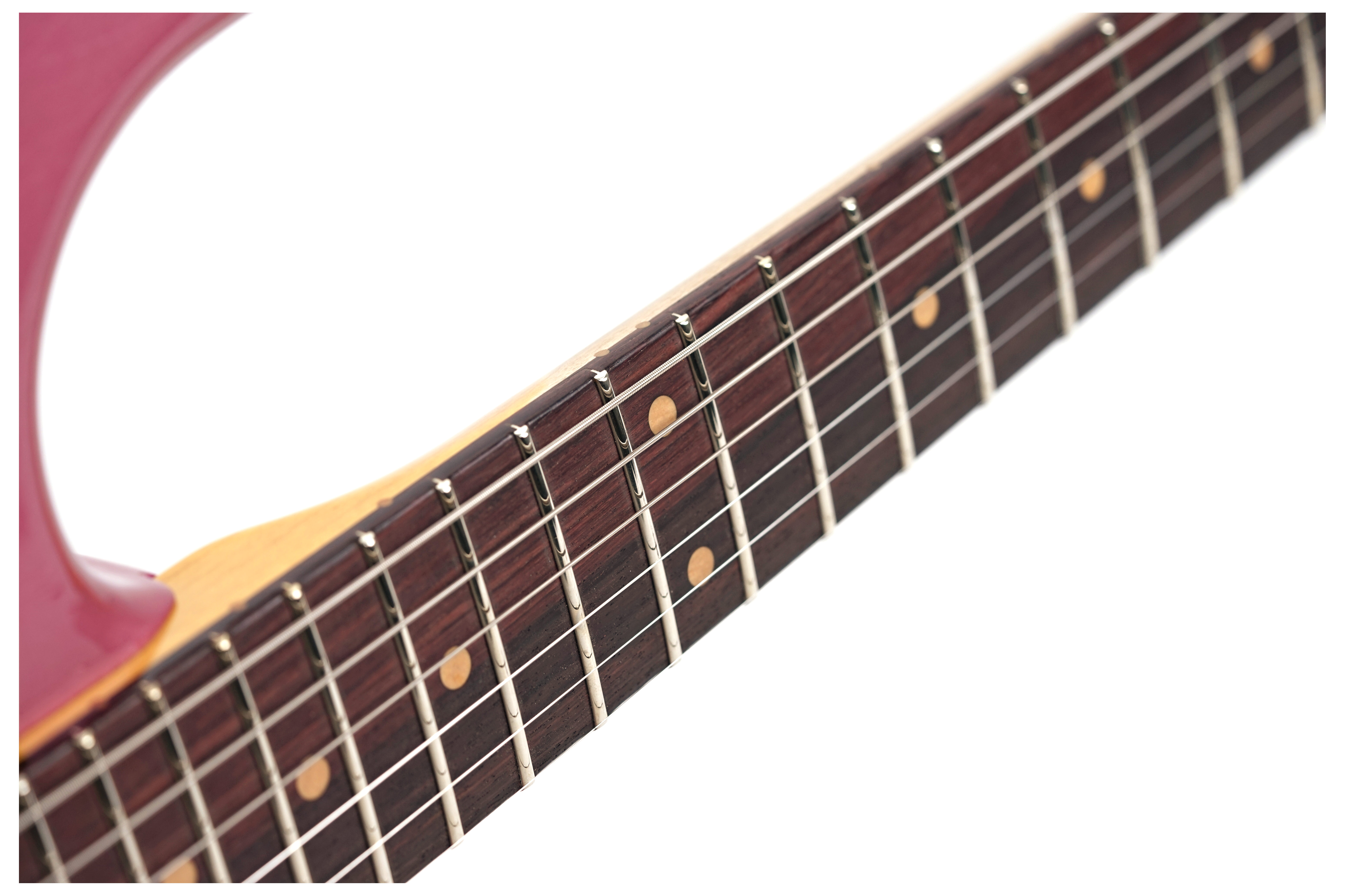 GUITARGUITAR Fender Custom Shop 1959 Collection Stratocaster Journeyman Relic Burgundy Mist Metallic Rosewood Fingerboard #CZ586983