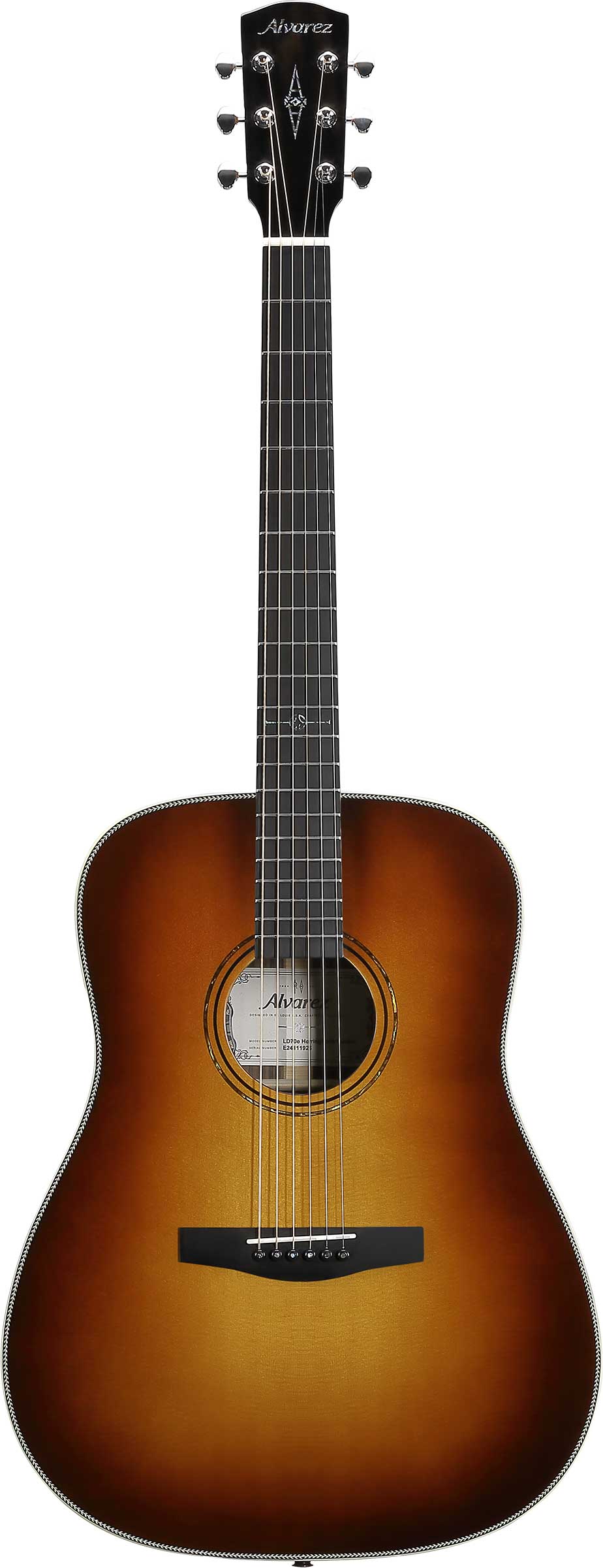 GUITARGUITAR Alvarez Laureate LD70e Herringbone Sunset