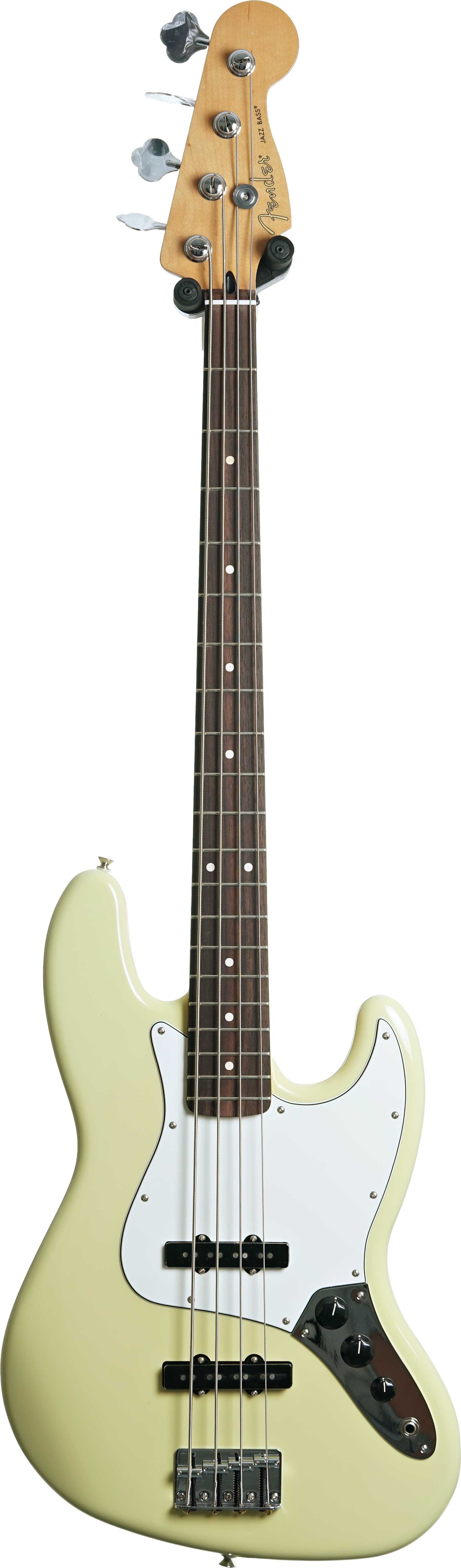 GUITARGUITAR Fender Player II Jazz Bass Hialeah Yellow Rosewood Fingerboard