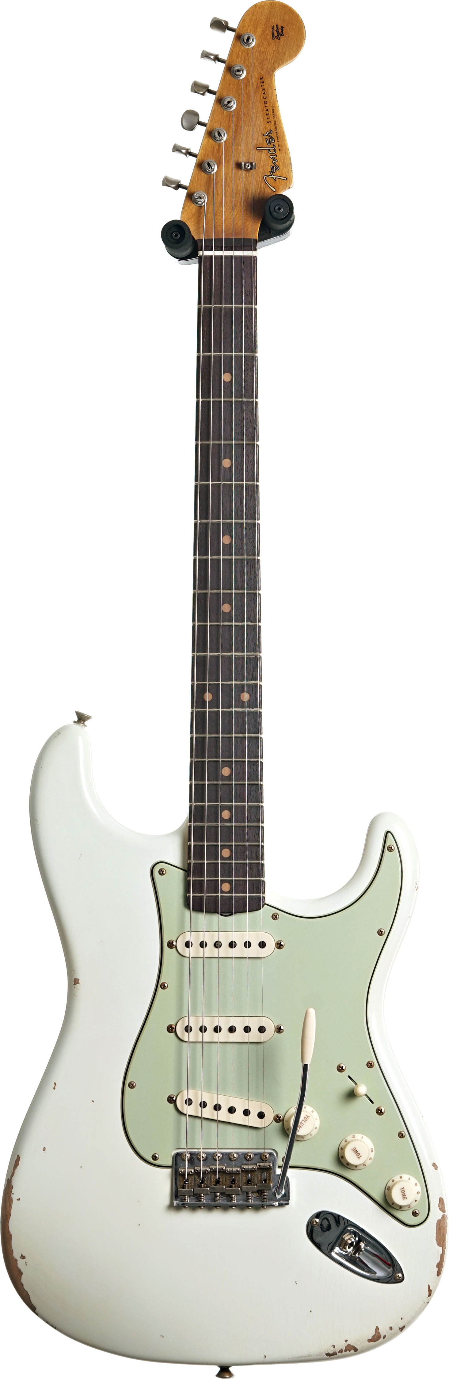 GUITARGUITAR Fender Custom Shop 1962 Stratocaster Relic Aged Olympic White #CZ586958
