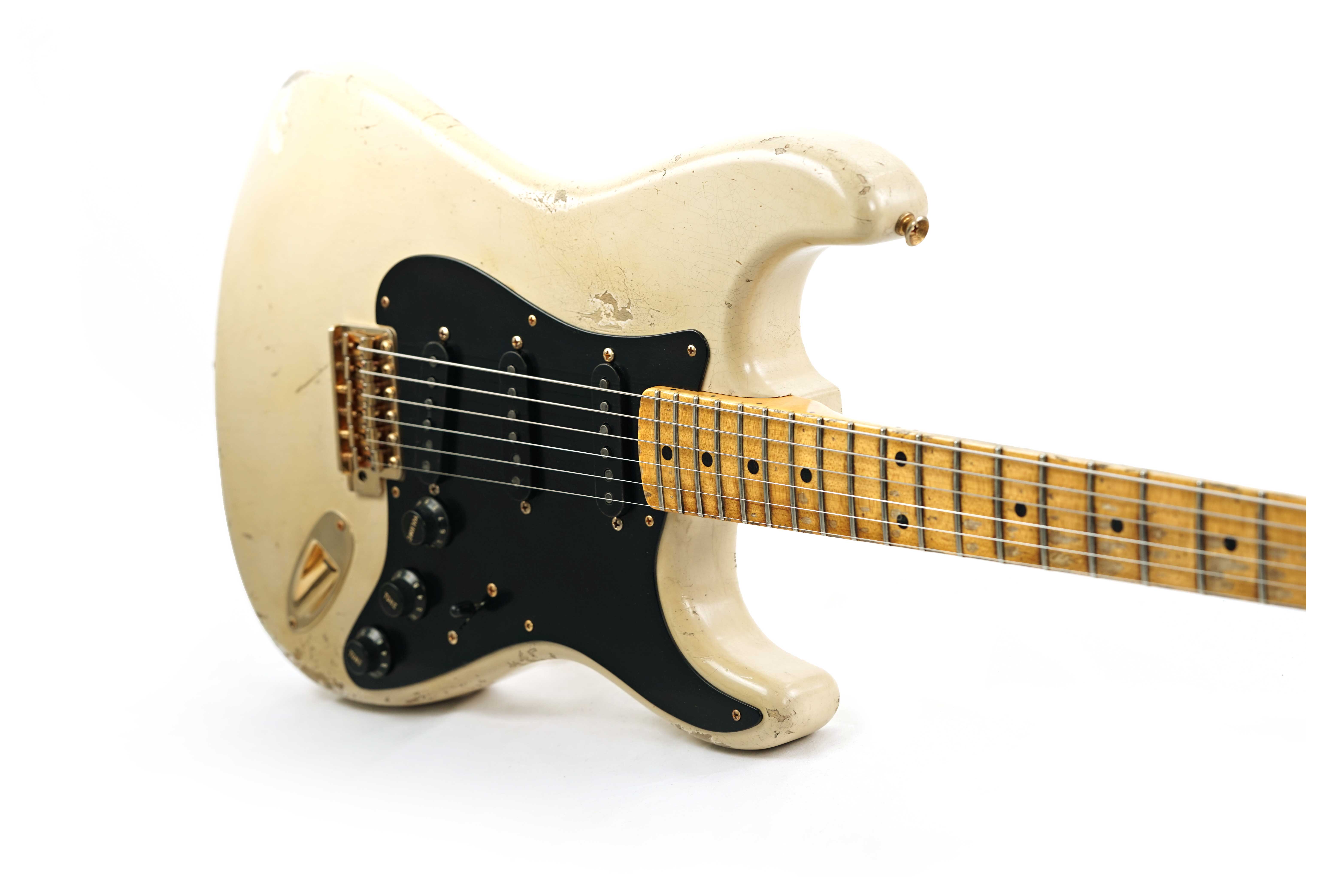 GUITARGUITAR Fender Custom Shop 1950s Stratocaster Relic Faded Desert Sand Master Built by Yuriy Shishkov