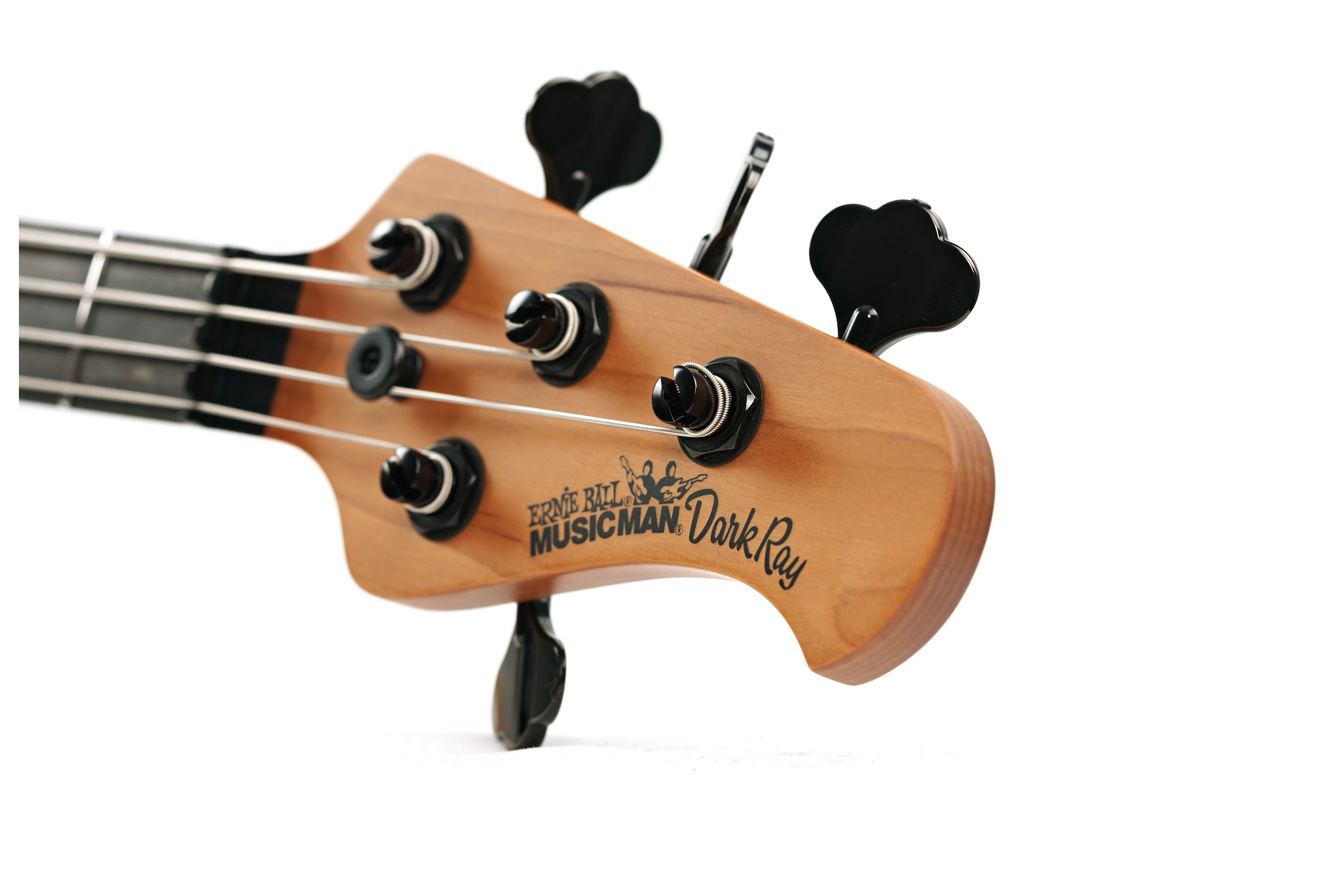 GUITARGUITAR Music Man DarkRay 4 Obisidian Black Ebony Fingerboard