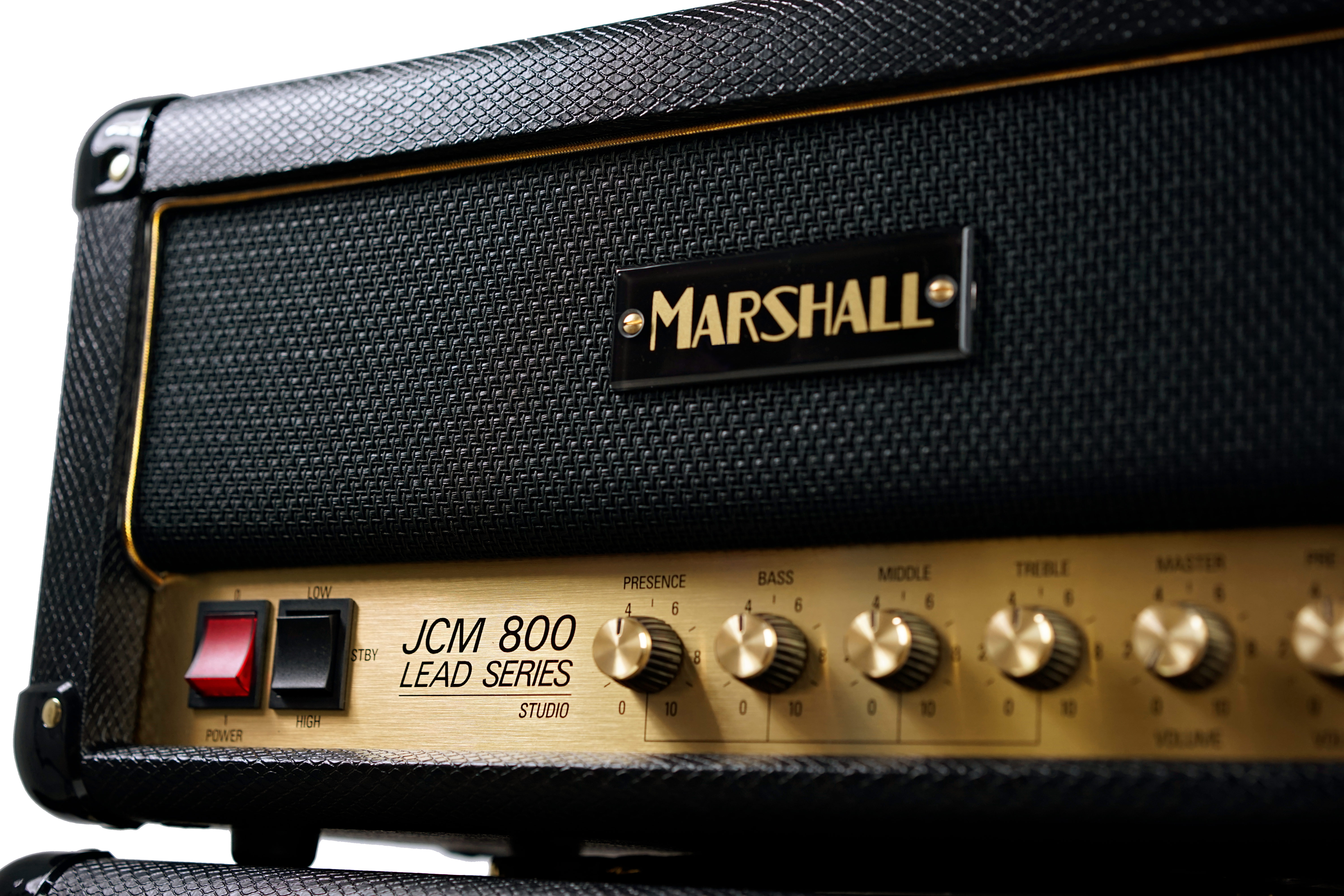 GUITARGUITAR Marshall Design Store SC20H Studio Classic JCM800 Head Black Snakeskin with 1x12 Cab
