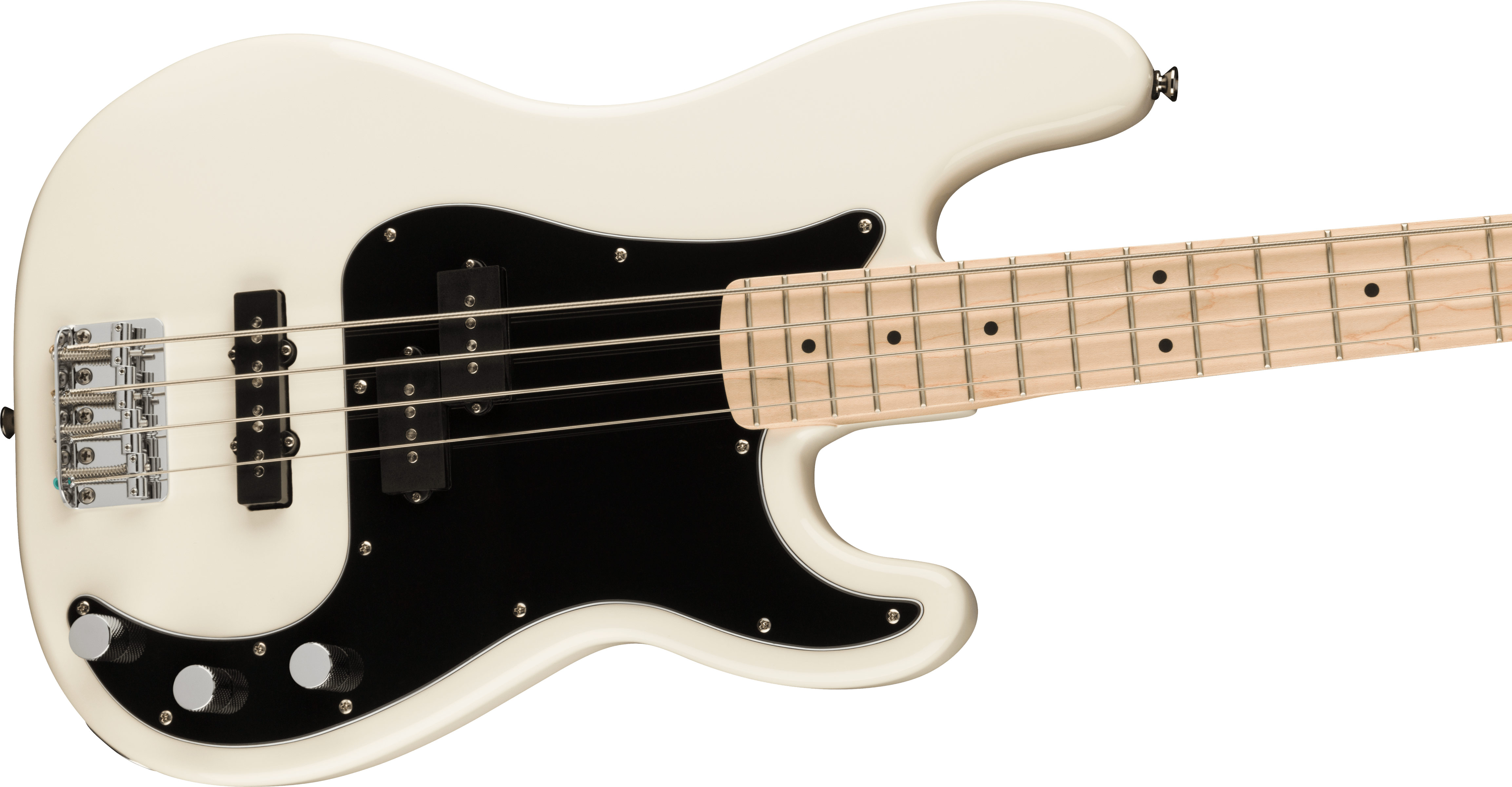 GUITARGUITAR Squier Affinity Precision Bass PJ Olympic White Maple Fingerboard