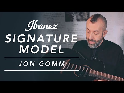 GUITARGUITAR Ibanez Signature JGM10 Jon Gomm Black Satin