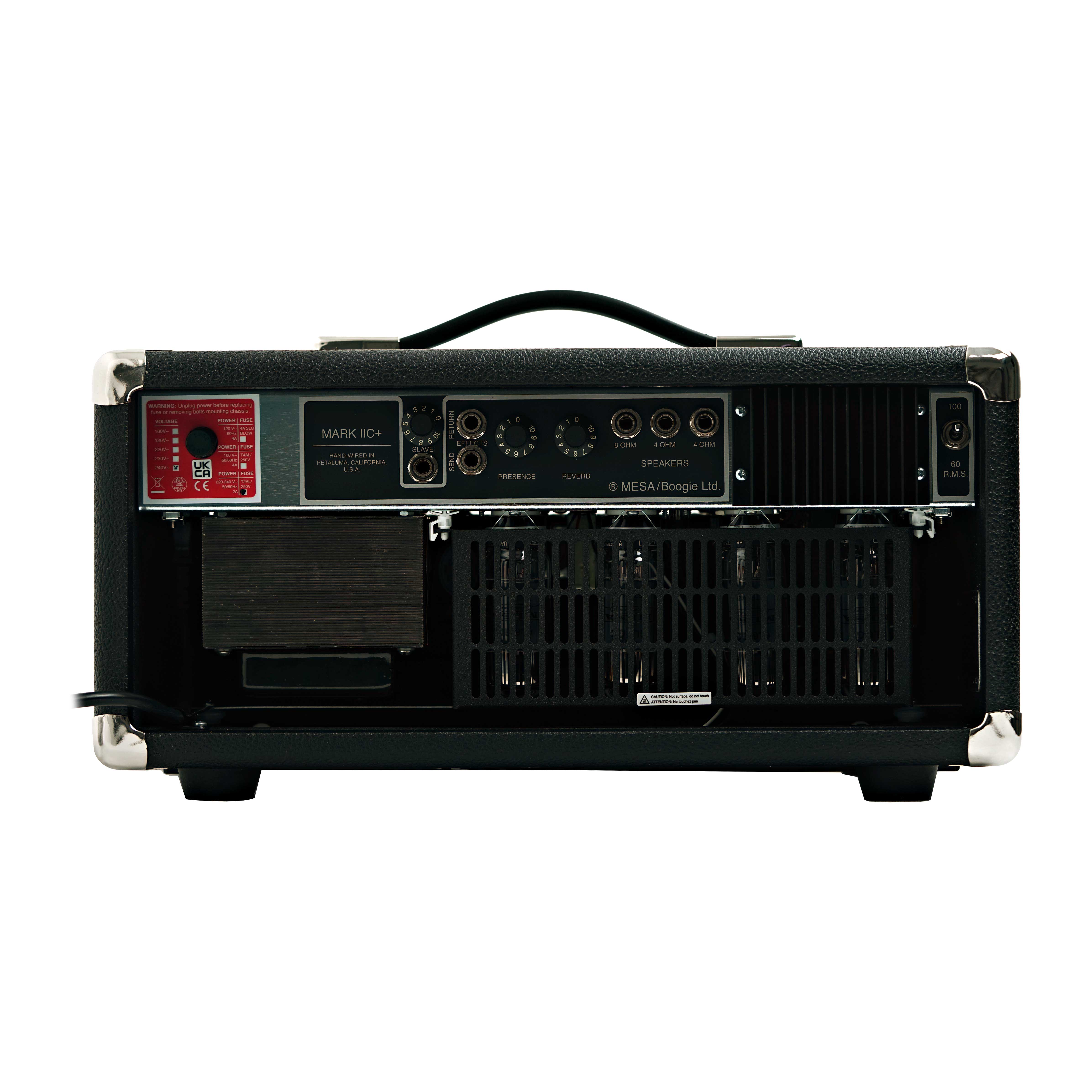 GUITARGUITAR Mesa Boogie Mark IIC+ HRG Valve Amp Head Black Wicker