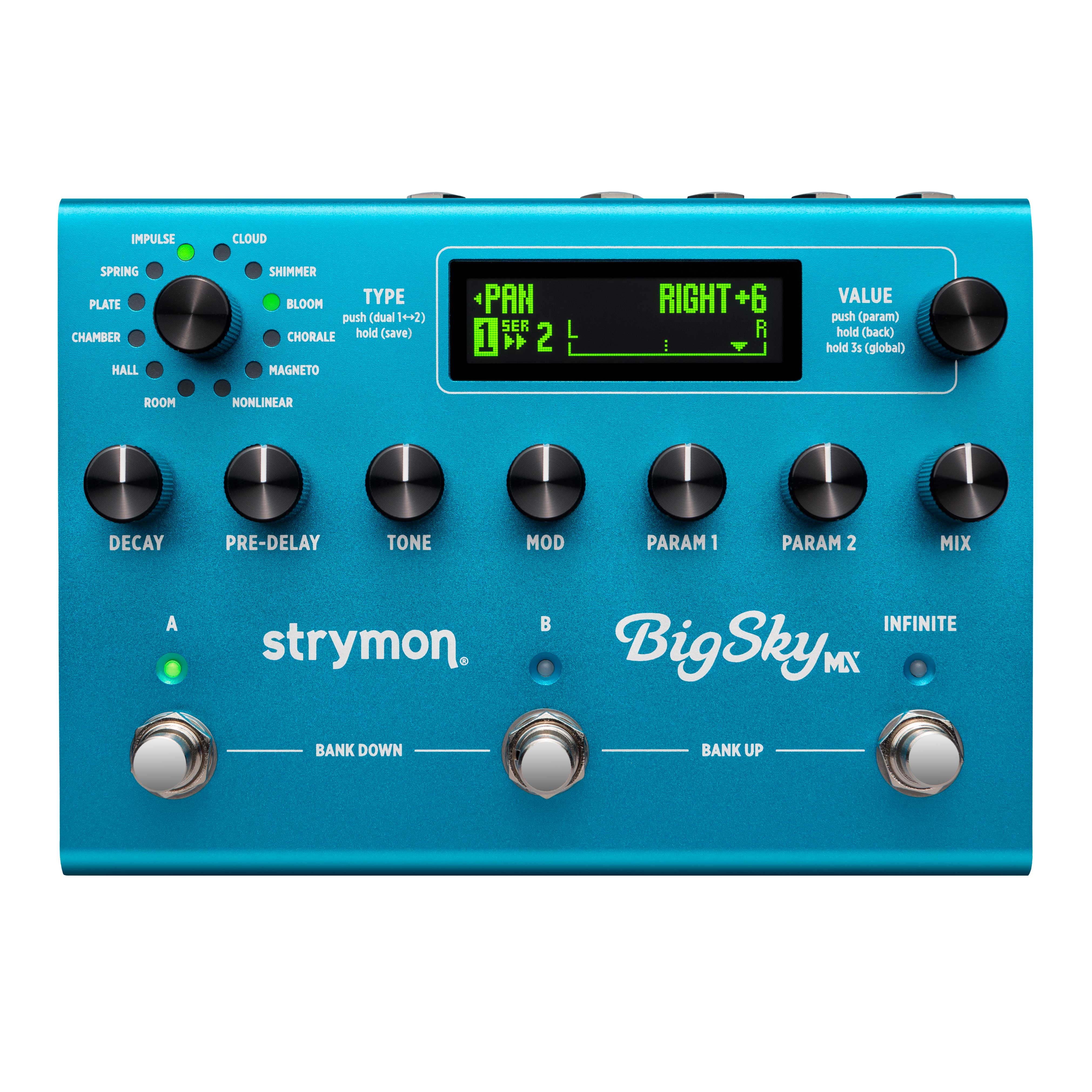 GUITARGUITAR Strymon Big Sky MX Dual Engine IR Reverb Pedal