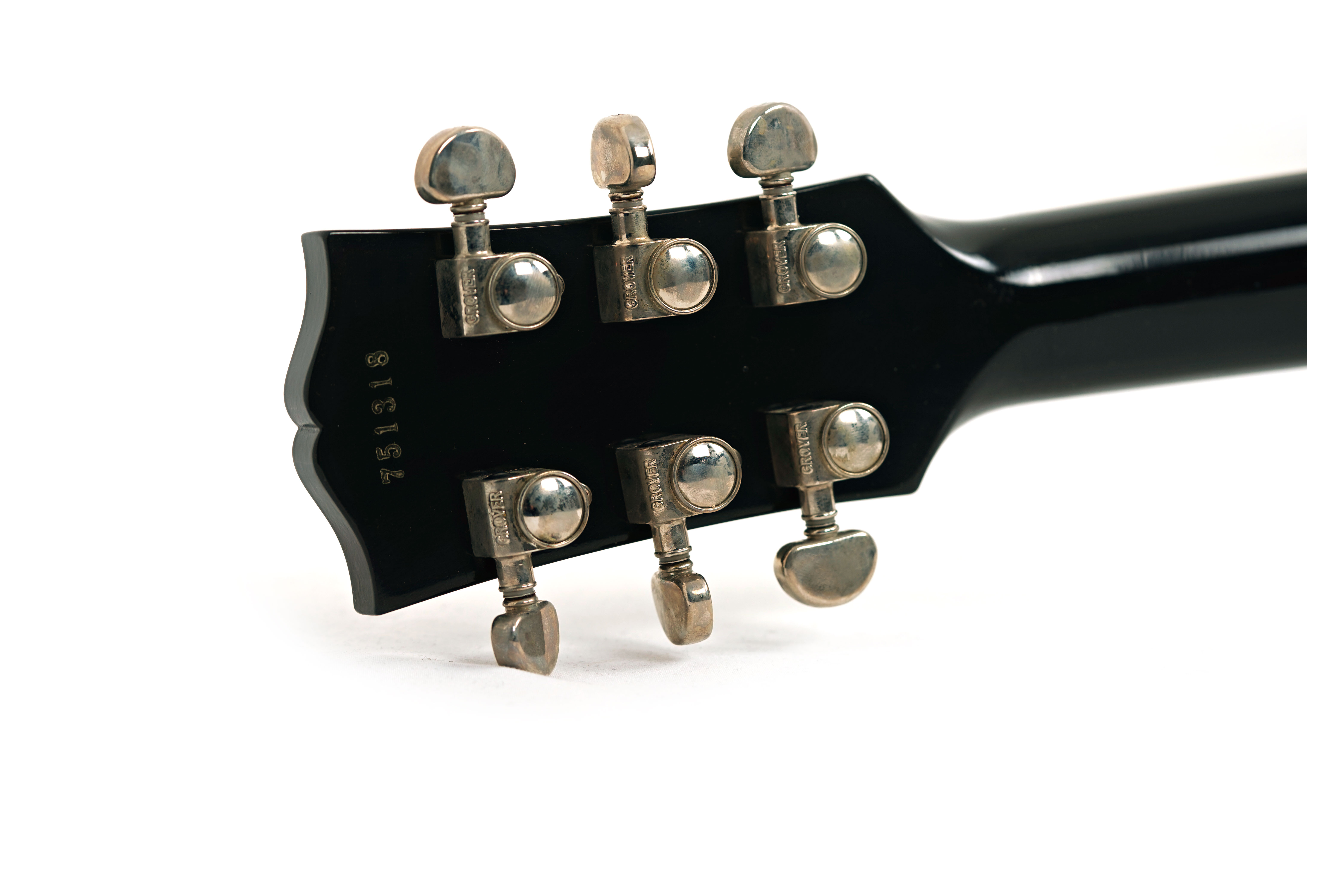 GUITARGUITAR Gibson Custom Shop Dealer Select 1957 Les Paul Standard Ebony Murphy Lab Ultra Light Aged #751318