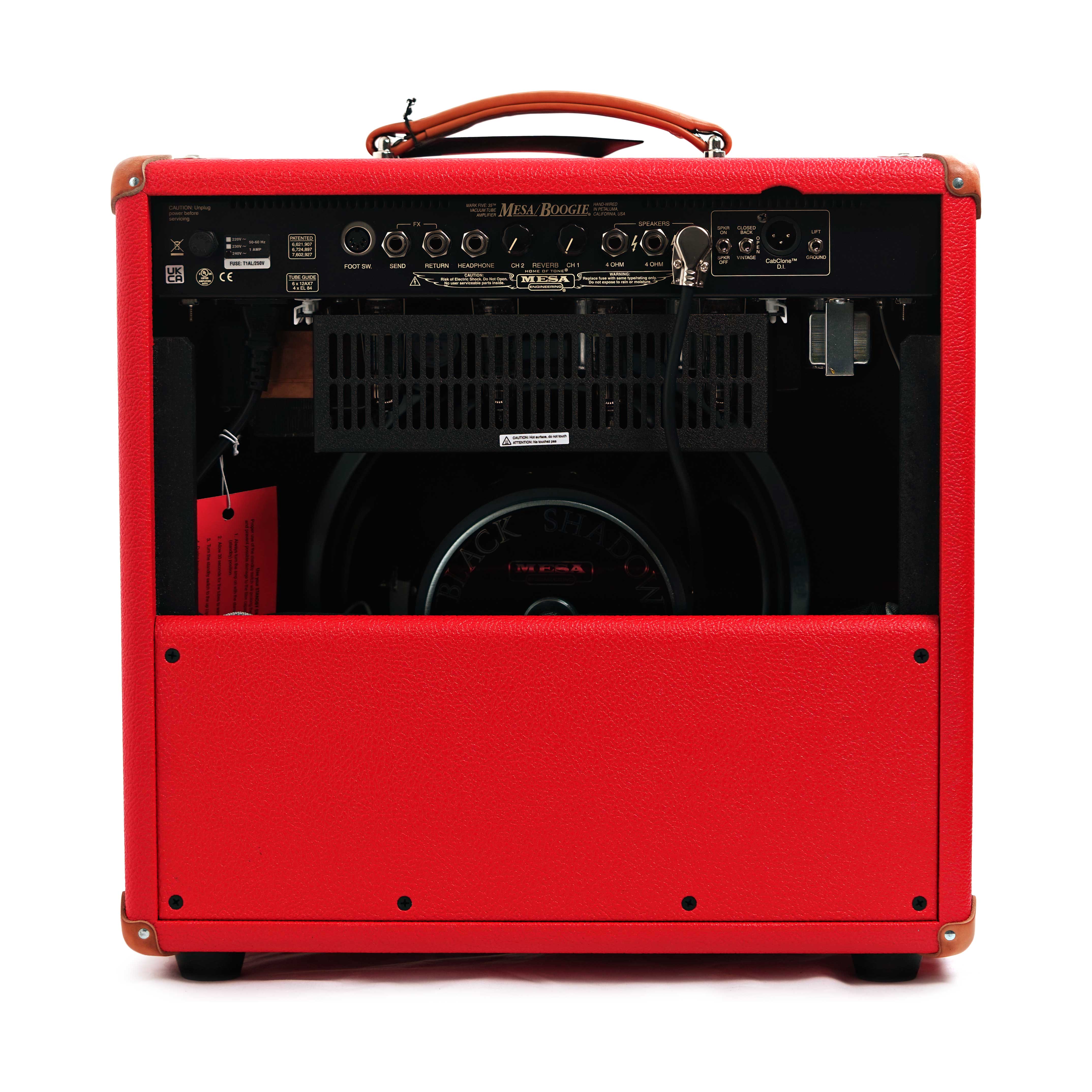 GUITARGUITAR Mesa Boogie guitarguitar Exclusive Mark Five 35 1x12 Combo Valve Amp Red Bronco Cream and Tan