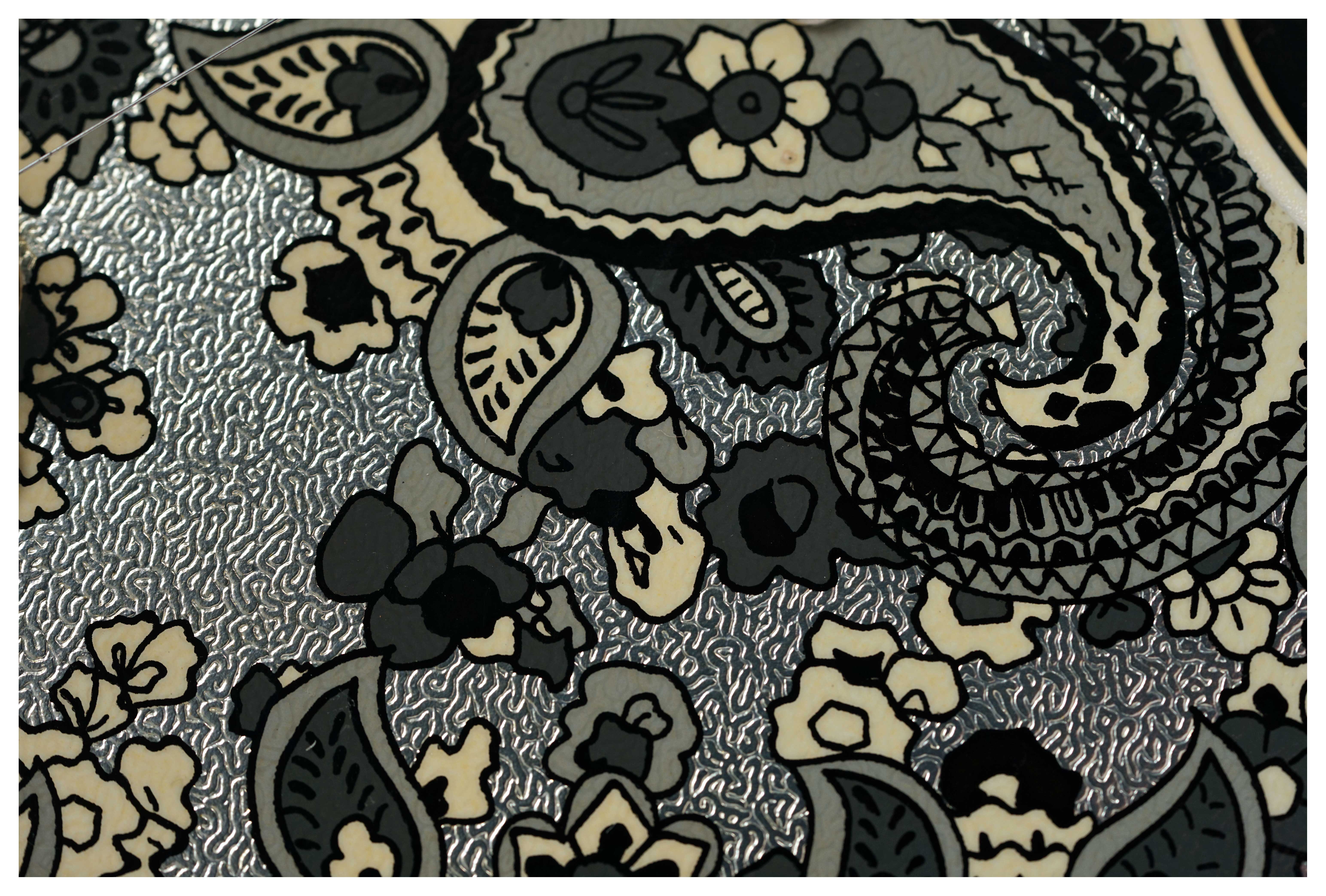 GUITARGUITAR Fender Custom Shop Limited Edition 1968 Stratocaster Journeyman Relic Black Paisley #CZ584214