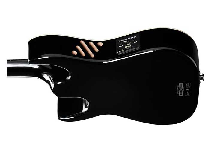 GUITARGUITAR Ibanez URGT100 Ibanez RG Ukulele Tenor Electro-Acoustic Black