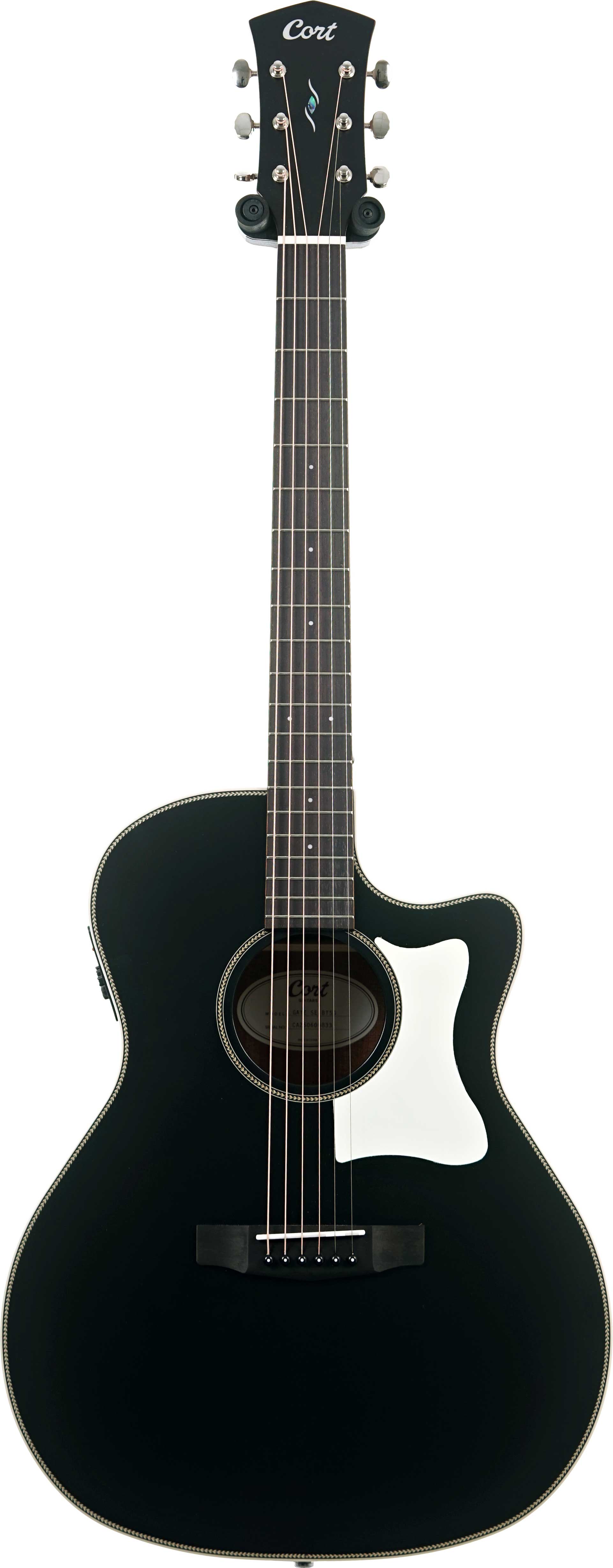 GUITARGUITAR Cort GA1E Special Edition Black Semi Gloss