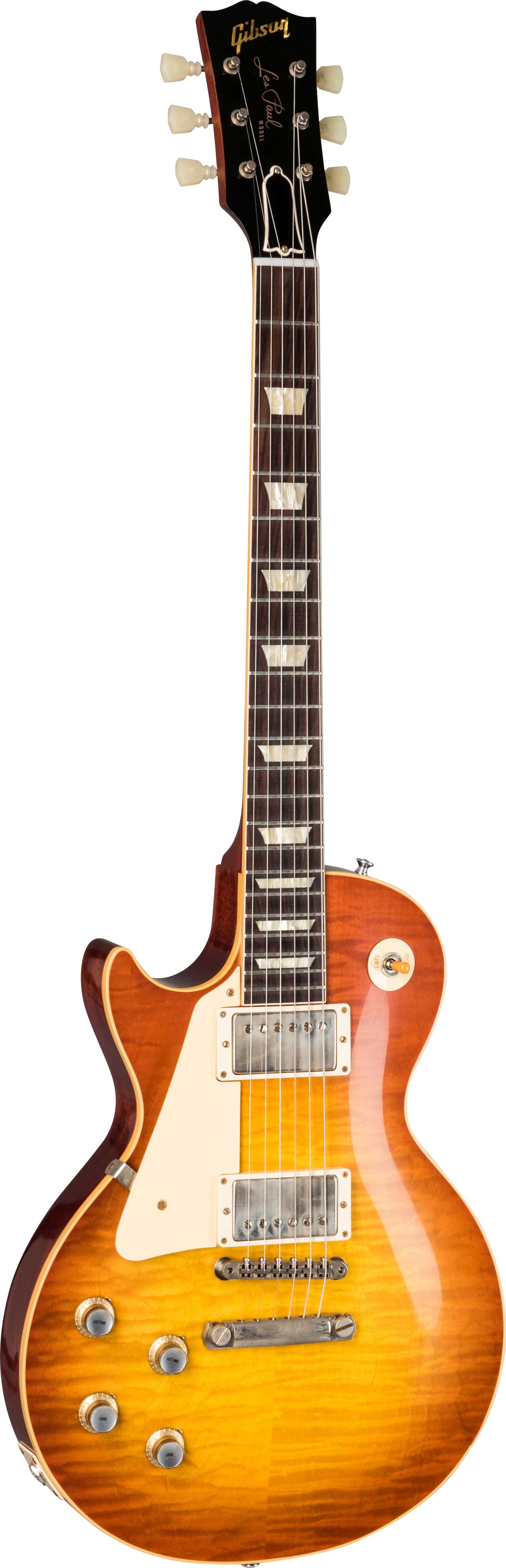 GUITARGUITAR Gibson Custom Shop 1960 Les Paul Standard Reissue VOS Tangerine Burst Left Handed