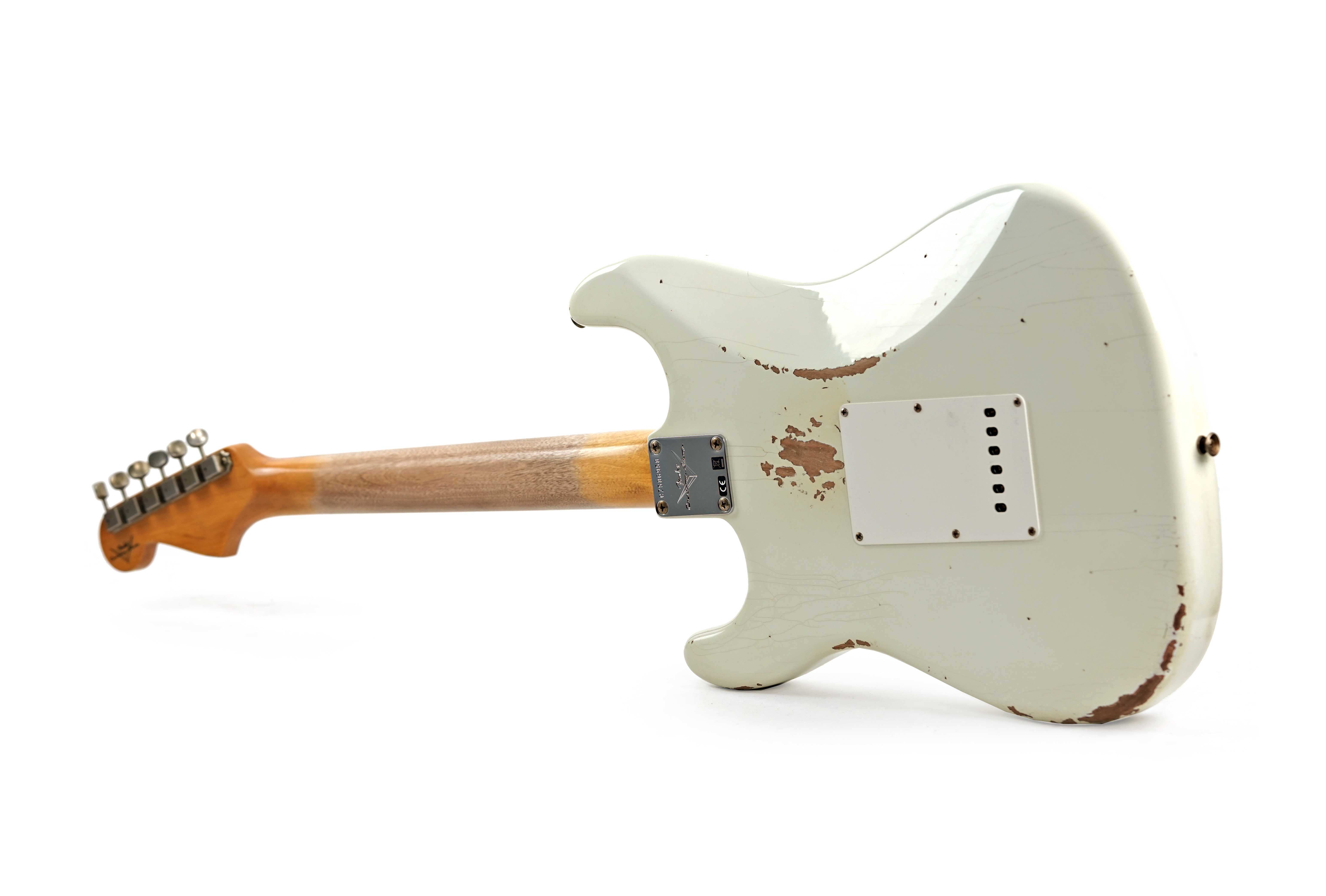 GUITARGUITAR Fender Custom Shop 1962 Stratocaster Relic Aged Olympic White #CZ586958