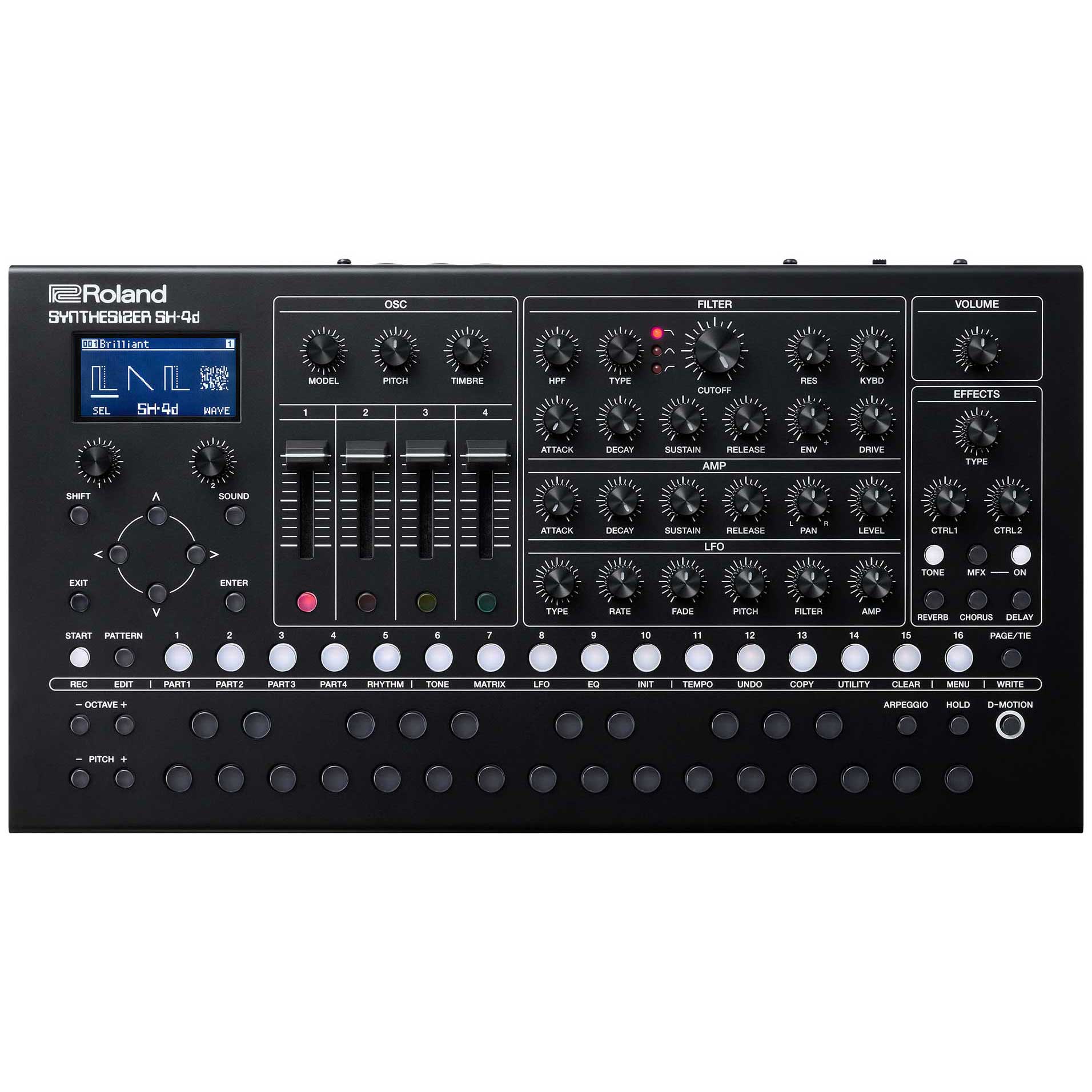 GUITARGUITAR Roland SH-4D Desktop Synthesizer