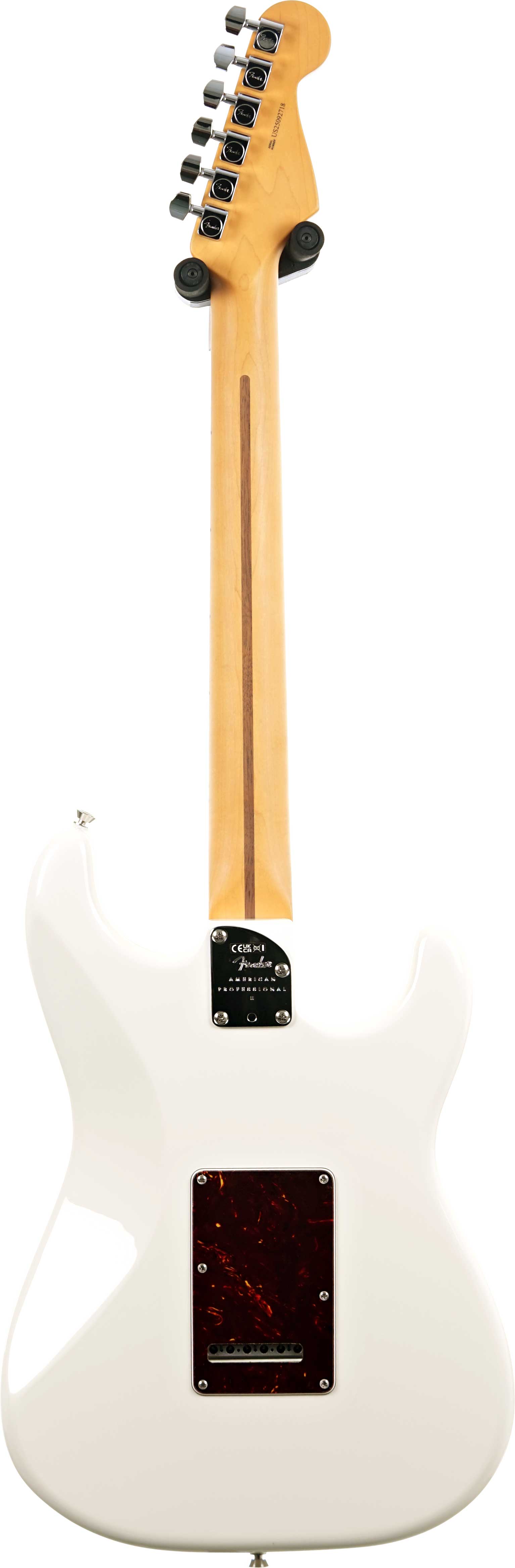 GUITARGUITAR Fender American Professional II Stratocaster Olympic White Maple Fingerboard Left Handed #US25092718