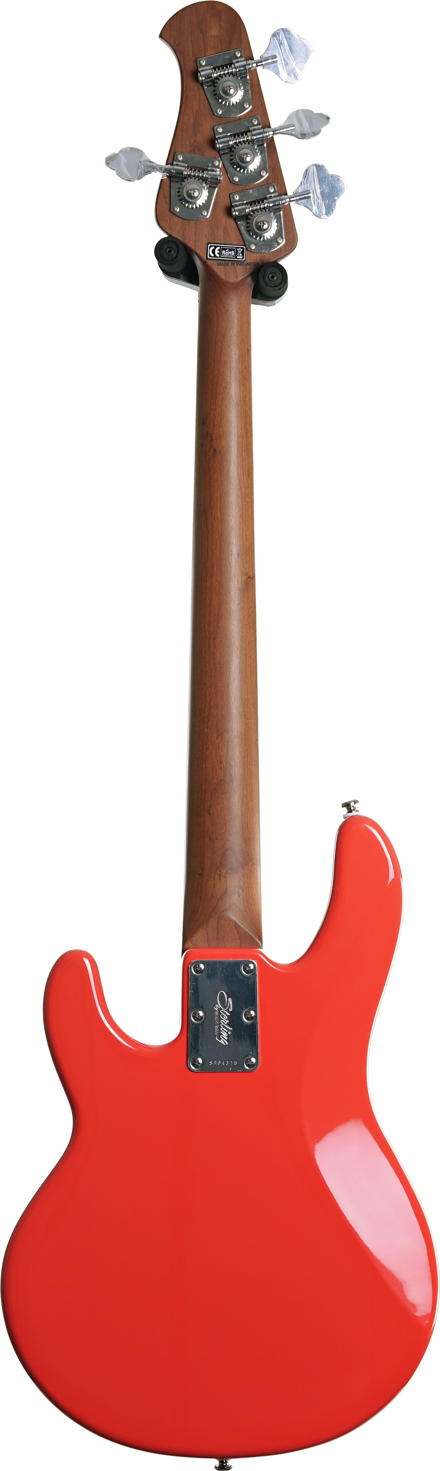 GUITARGUITAR Music Man Sterling StingRay Short Scale Bass RAYSS4 Fiesta Red