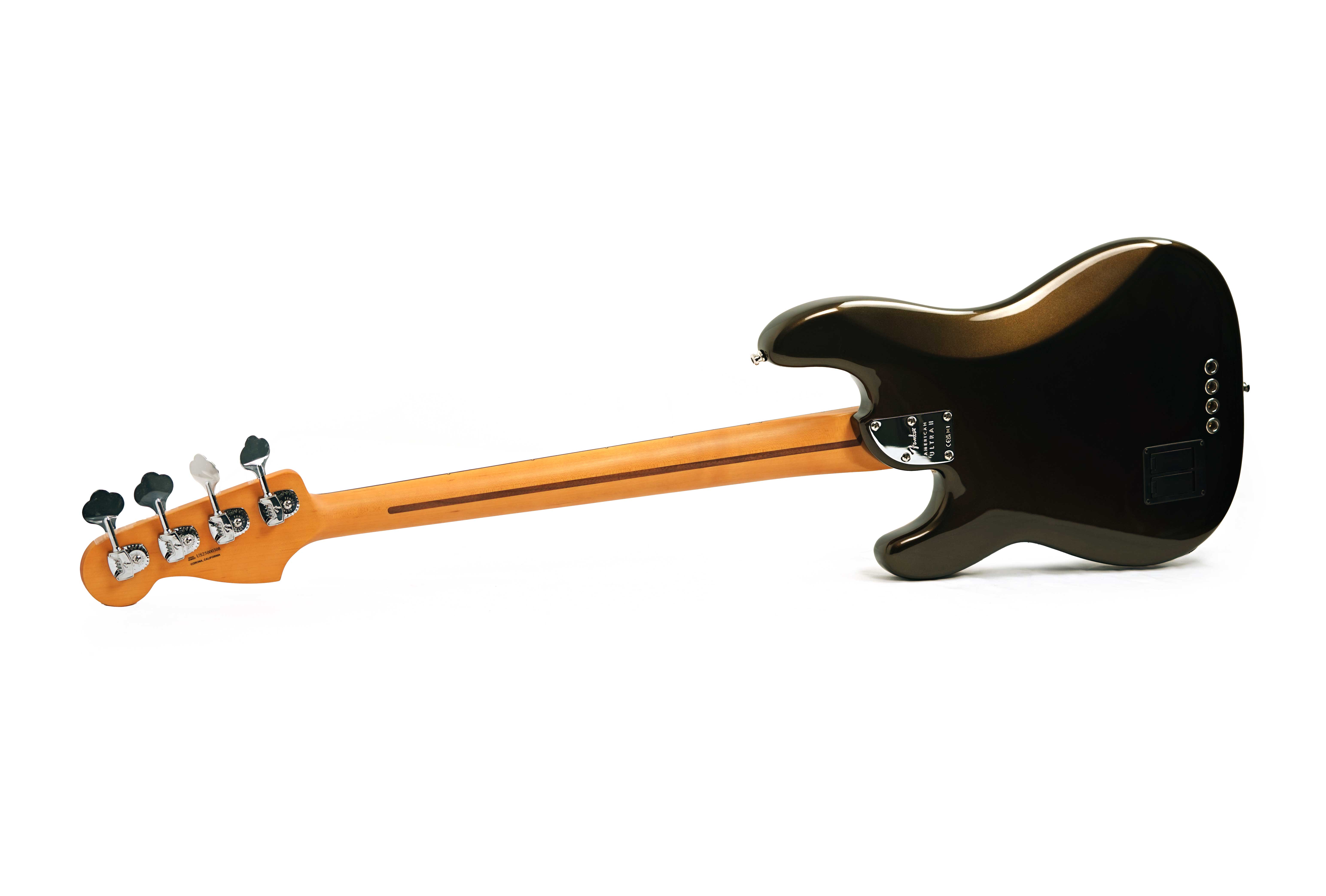 GUITARGUITAR Fender American Ultra II Precision Bass Texas Tea Ebony Fingerboard #US25000308