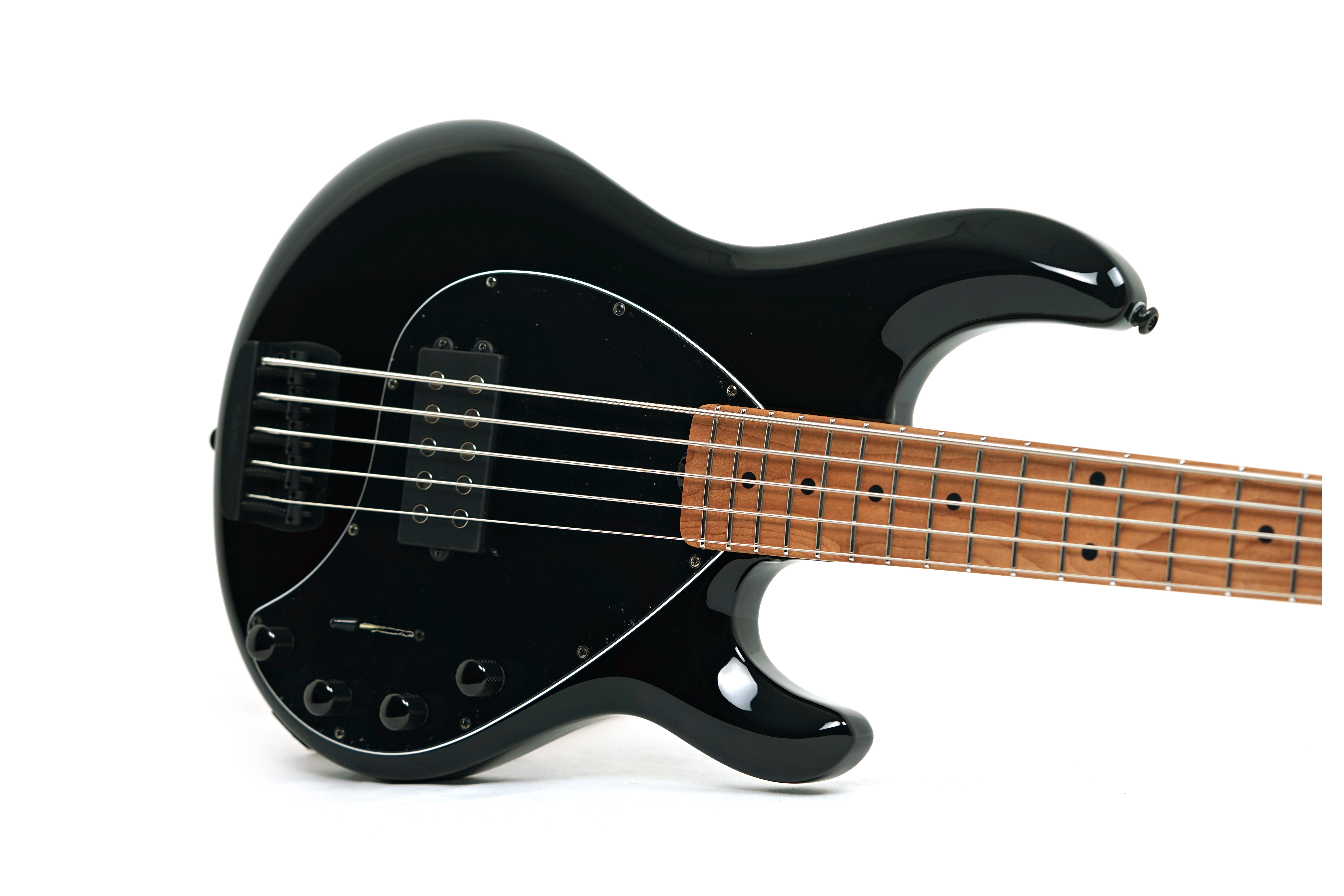 GUITARGUITAR Music Man Stingray Special 5 Black Maple Fingerboard #K07076