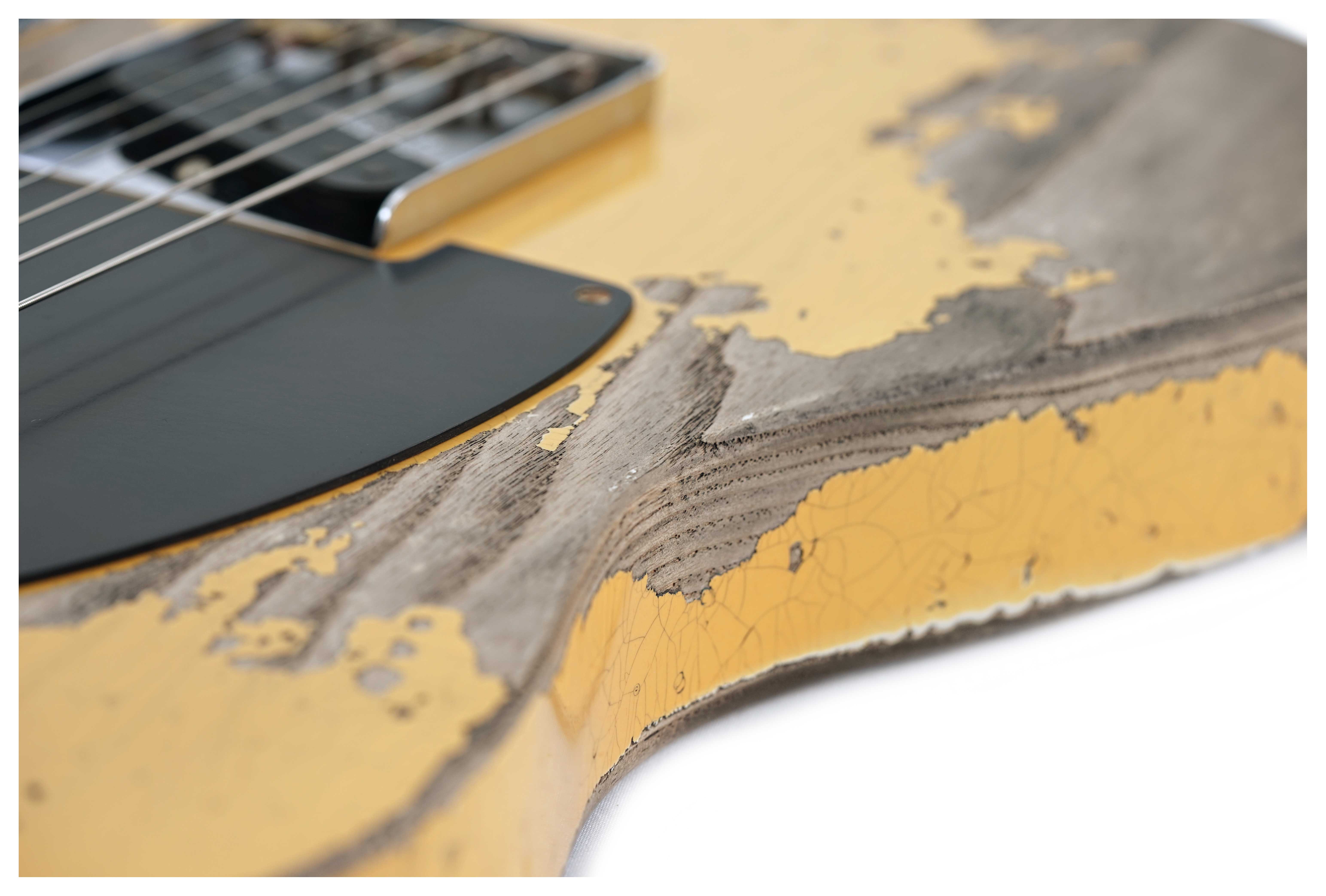 GUITARGUITAR Fender Custom Shop 1951 Nocaster Super Heavy Relic Super Faded Aged Nocaster Blonde #R142528