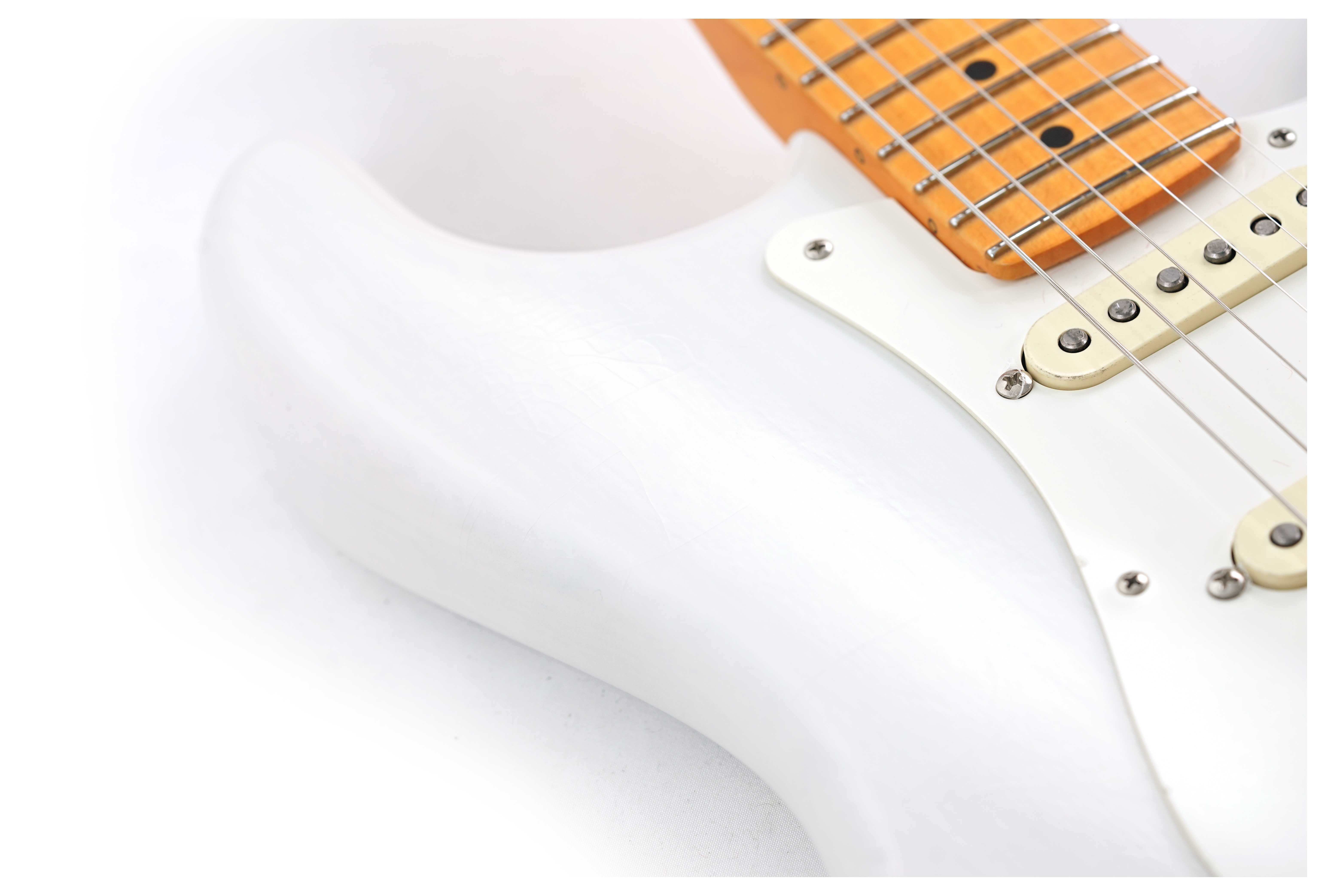 GUITARGUITAR Fender Ultra Luxe Vintage 50s Stratocaster White Blonde #US25015256