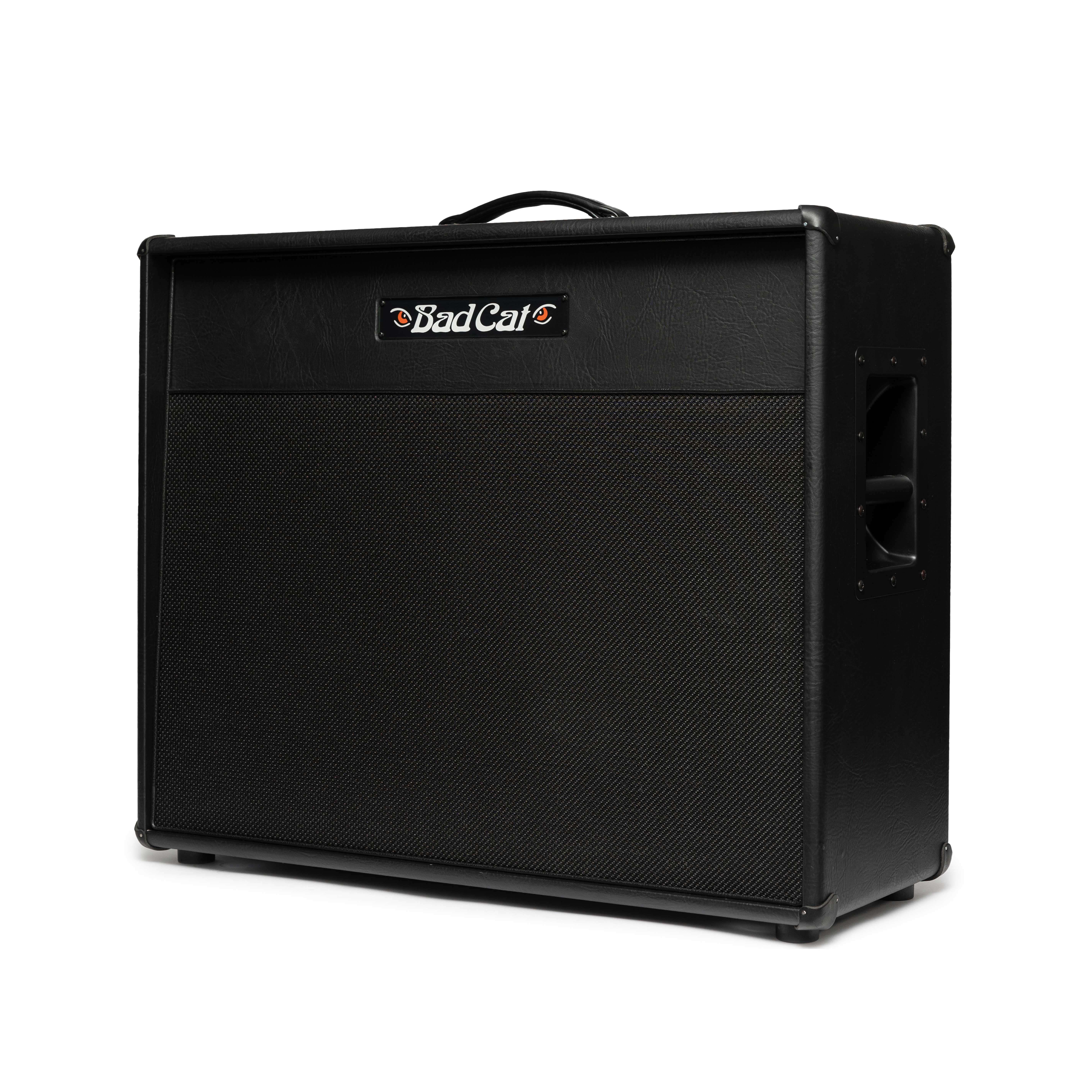 GUITARGUITAR Bad Cat Era 2x12 Extension Guitar Cabinet Open Back Black