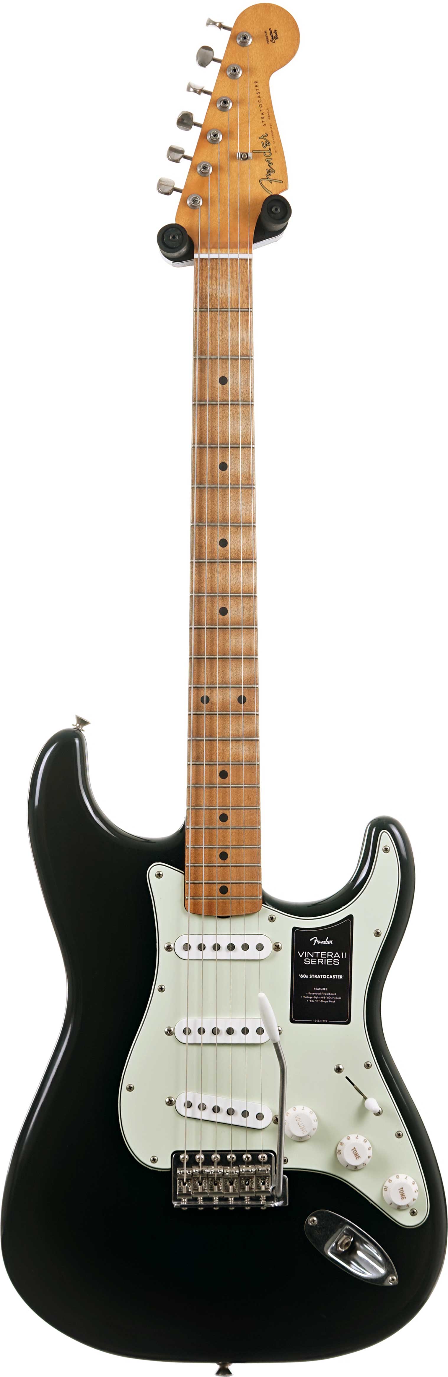 GUITARGUITAR Fender Limited Edition Vintera II Road Worn '60s Stratocaster Maple Fingerboard Black #MX25089391