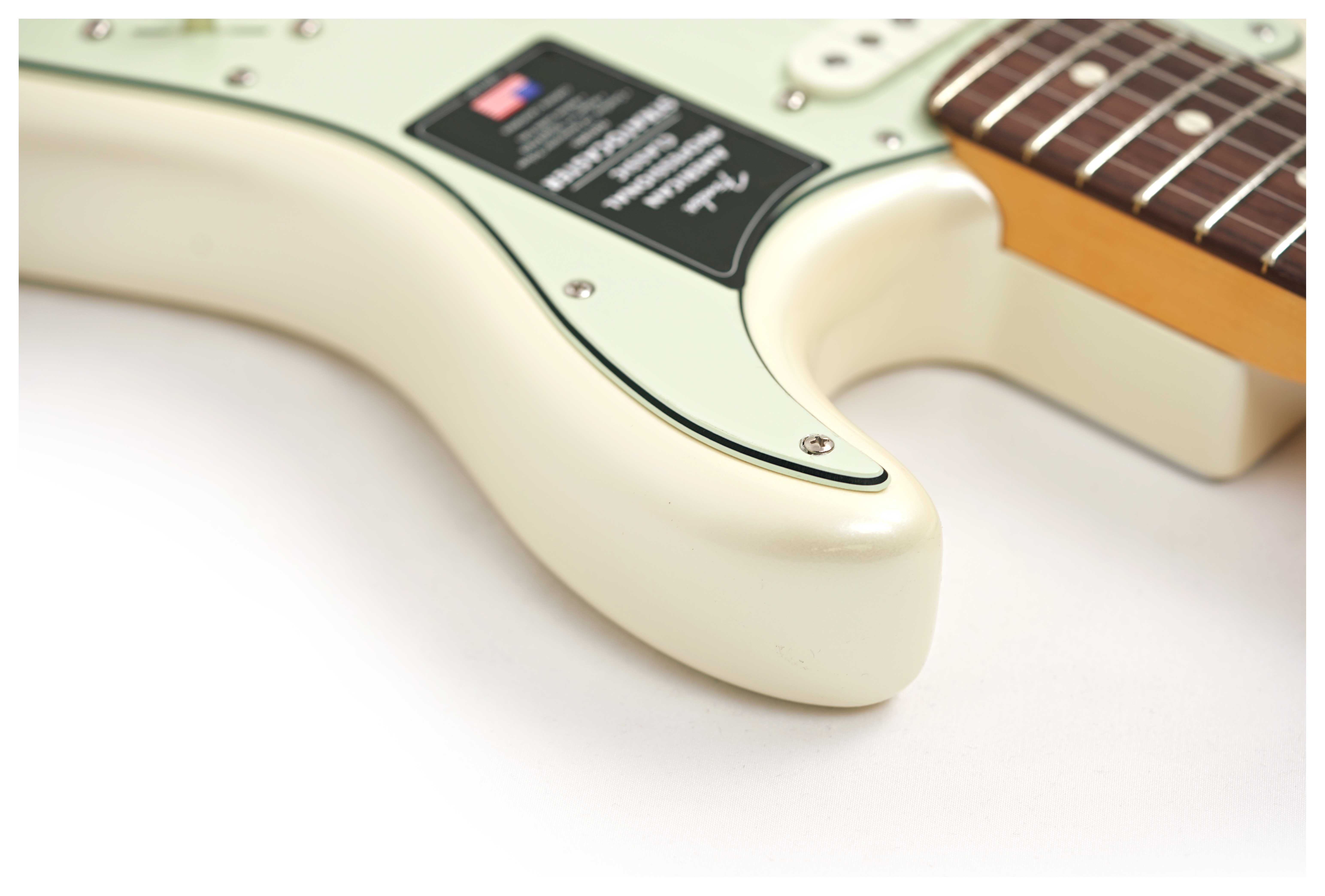 GUITARGUITAR Fender guitarguitar Exclusive American Professional Classic Stratocaster Rosewood Fingerboard Olympic White