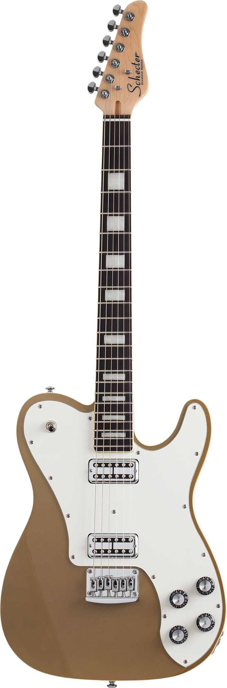 GUITARGUITAR Schecter PT Fastback Gold