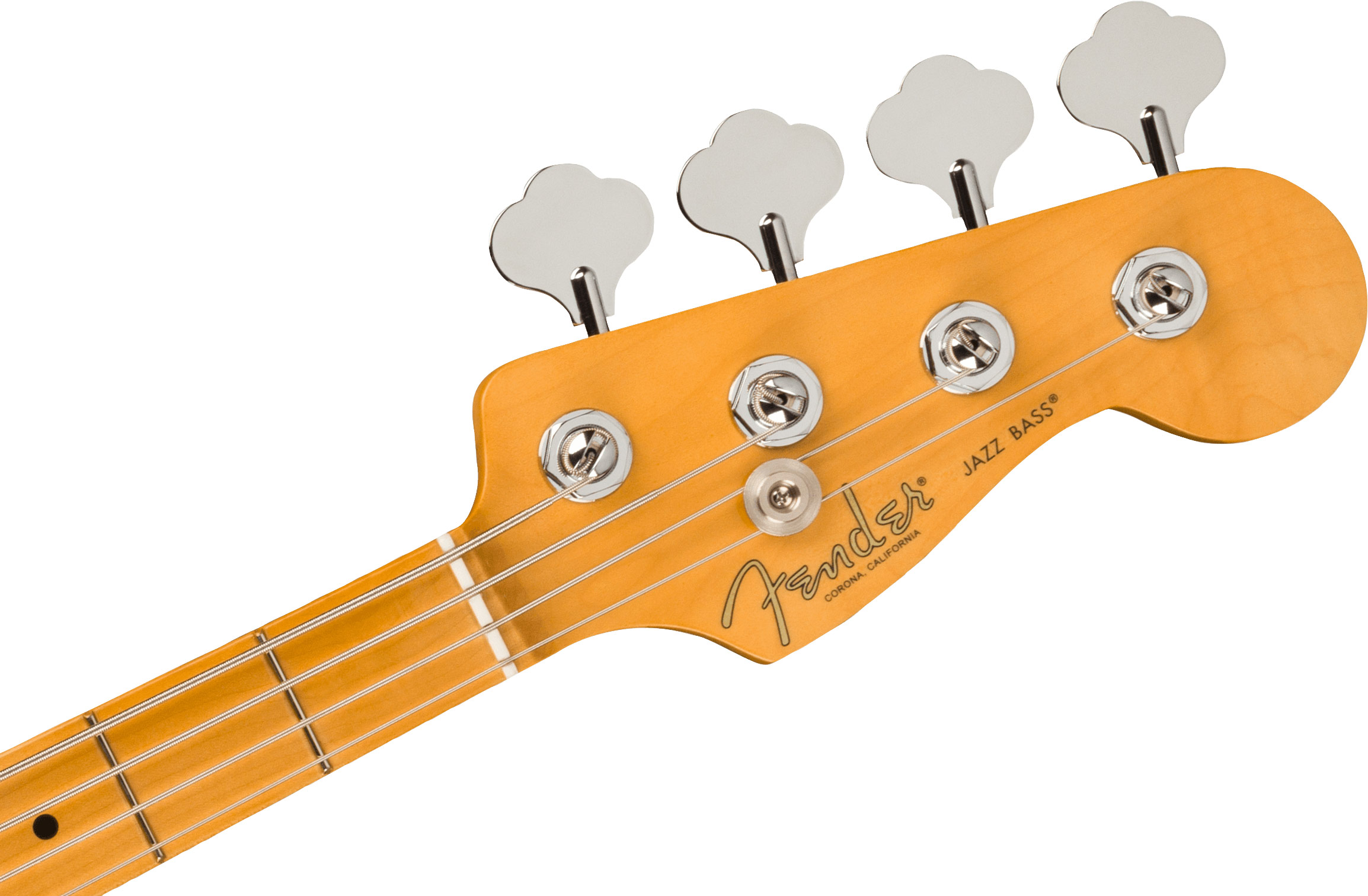 GUITARGUITAR Fender American Professional II Jazz Bass Olympic White Maple Fingerboard