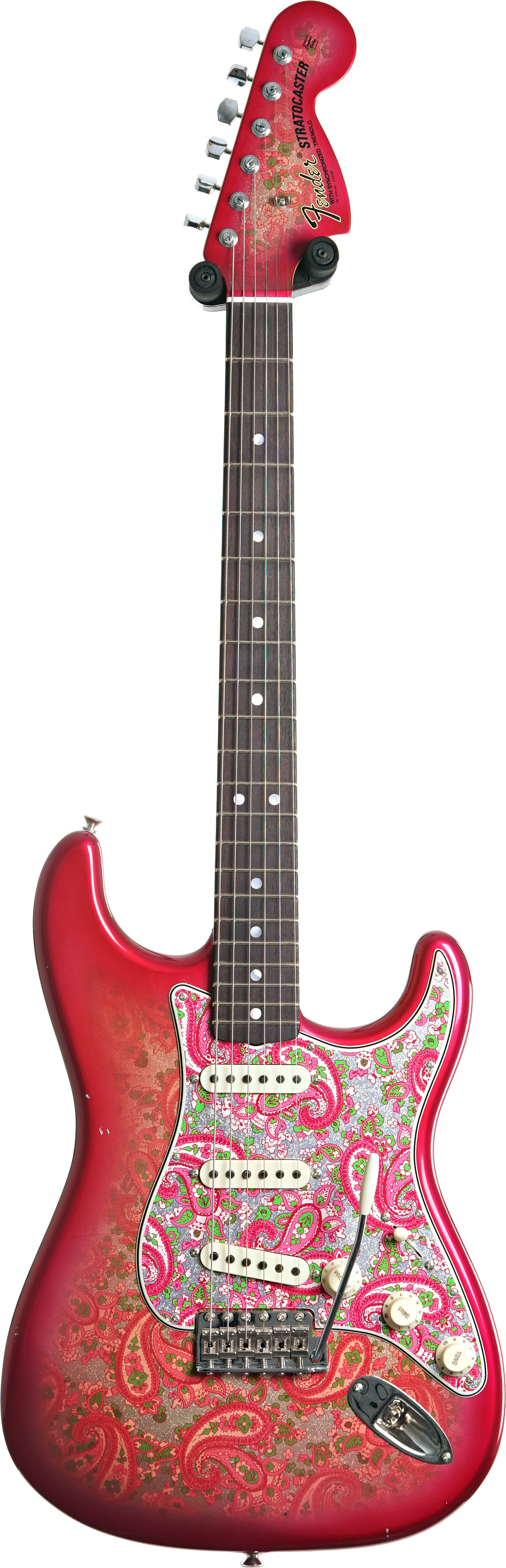 GUITARGUITAR Fender Custom Shop 1968 Stratocaster Journeyman Relic Pink Paisley