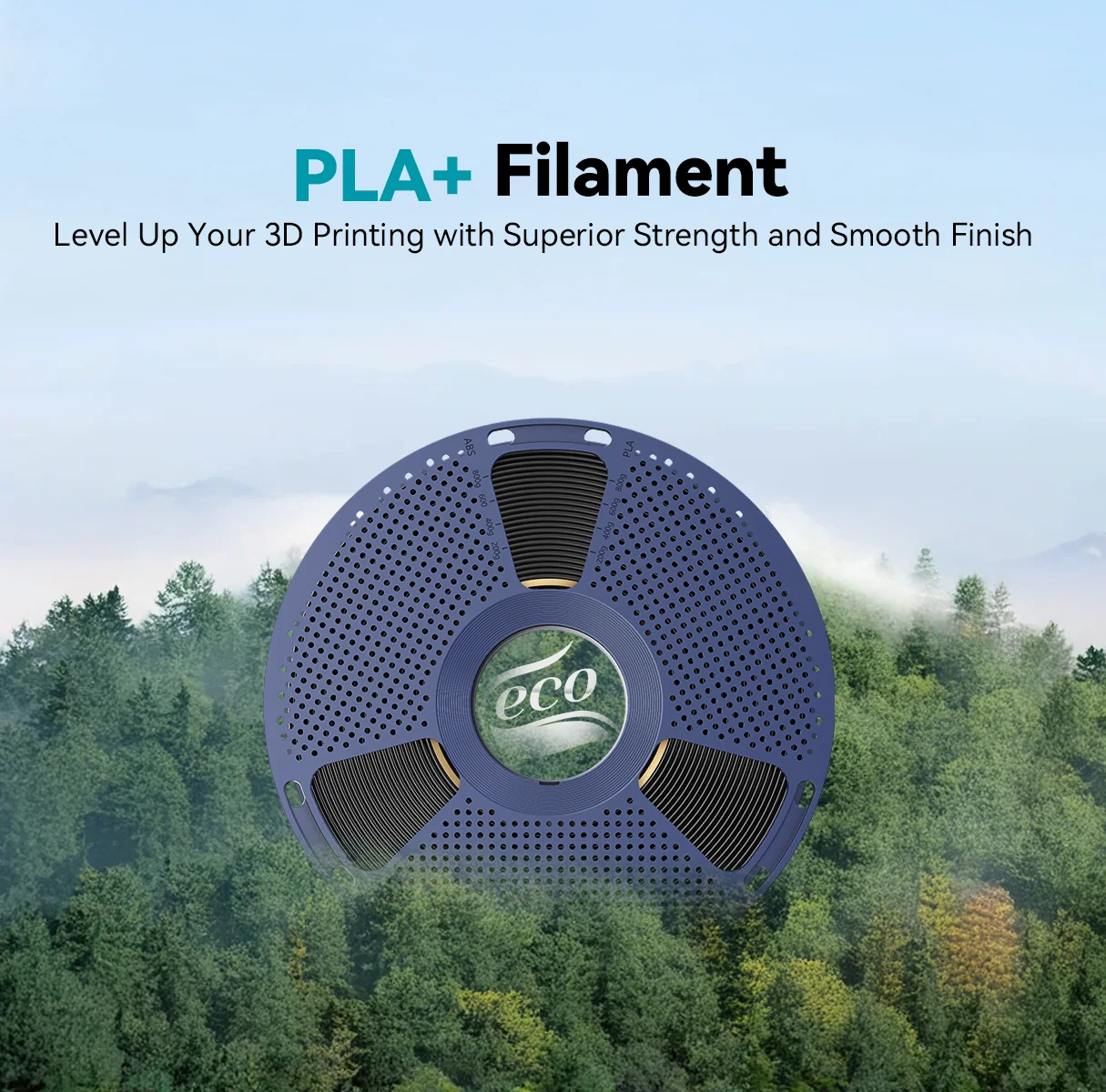 SUNLU PLA+(PLA Plus) 3D Printer Filament 1KG