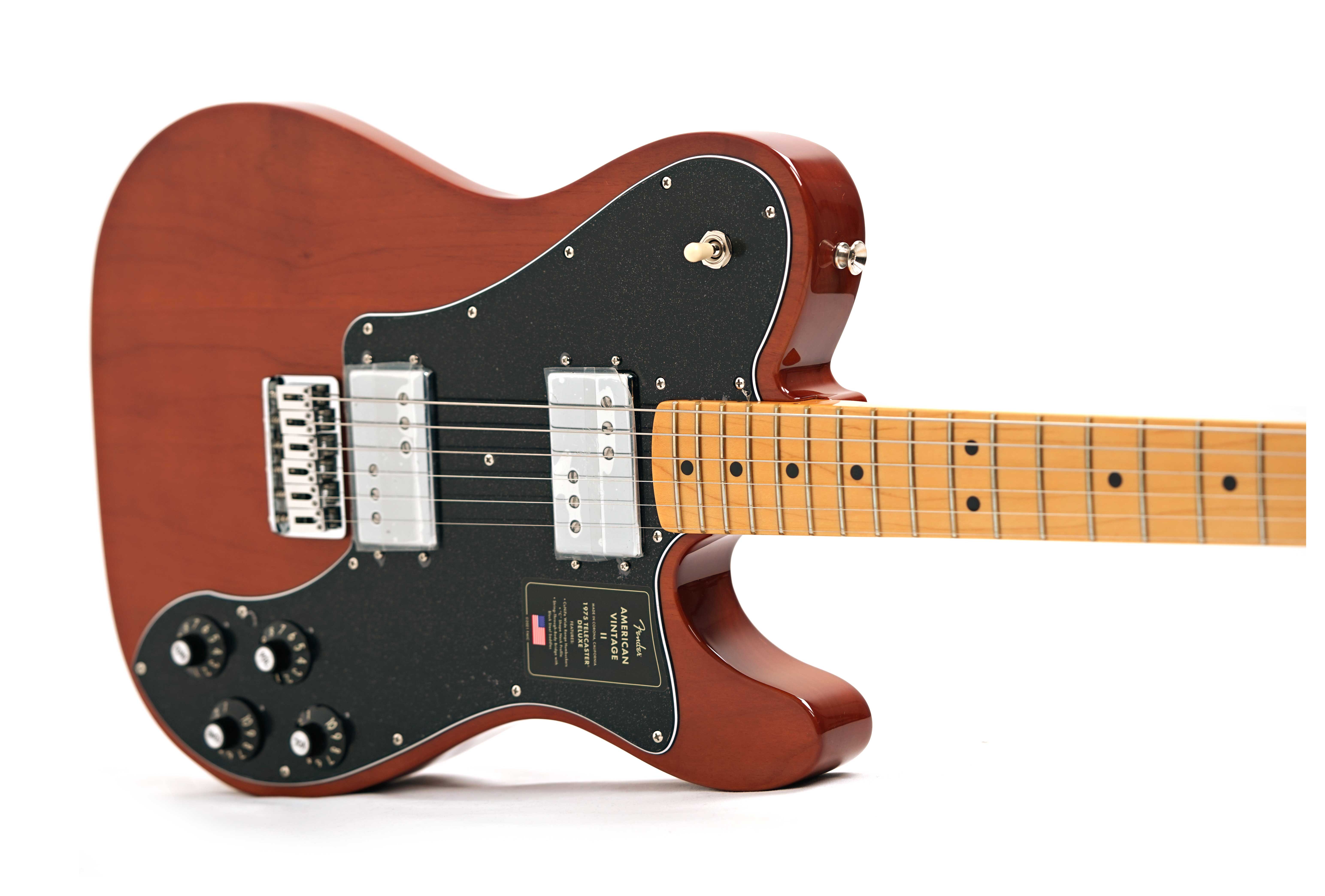 GUITARGUITAR Fender American Vintage II 75 Telecaster Deluxe Maple Fingerboard Mocha #V14636