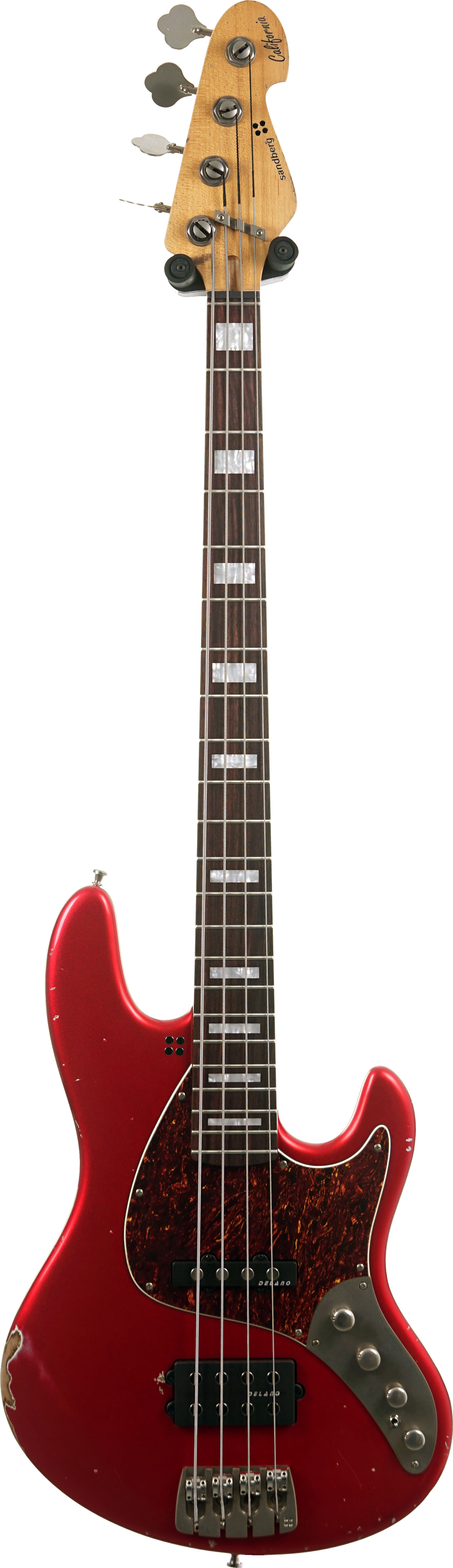 GUITARGUITAR Sandberg California TM Hardcore Aged Metallic Red #47696