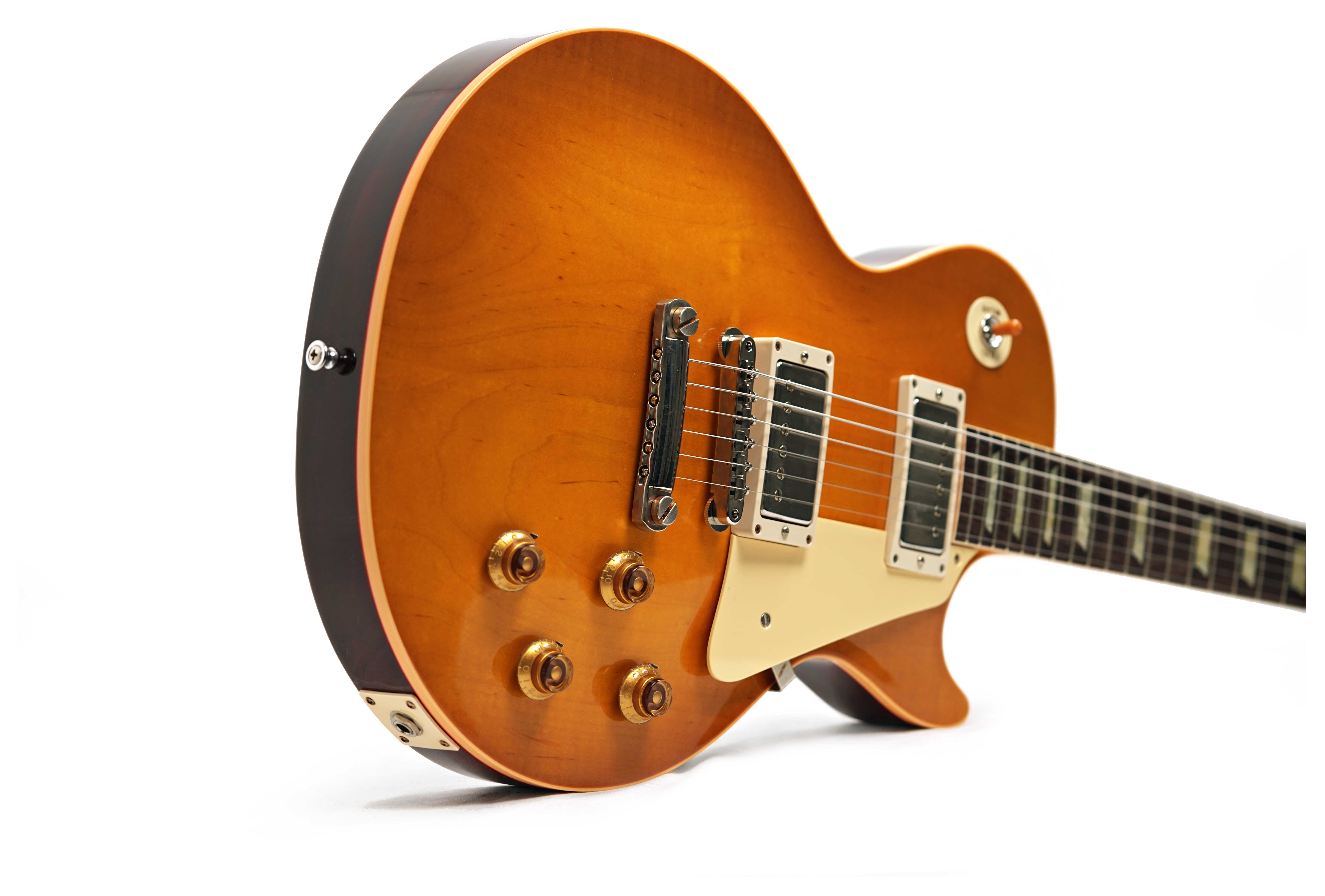 GUITARGUITAR Gibson Custom Shop 1958 Les Paul Standard Reissue Lemon Burst VOS #85367