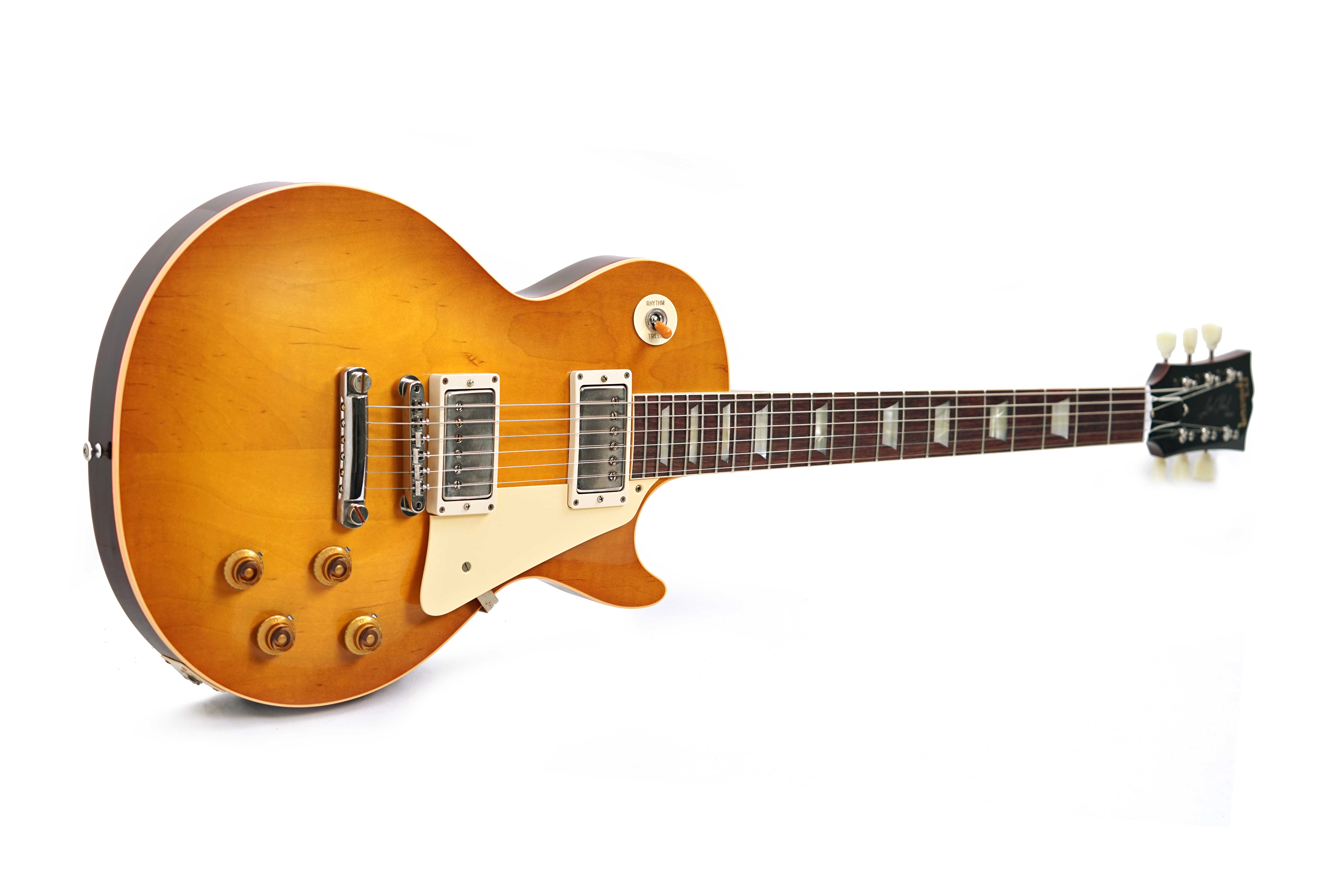 GUITARGUITAR Gibson Custom Shop 1958 Les Paul Standard Reissue Lemon Burst VOS #85512