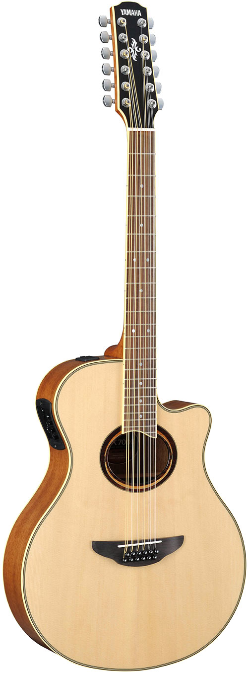 GUITARGUITAR Yamaha APX700II 12 String Natural