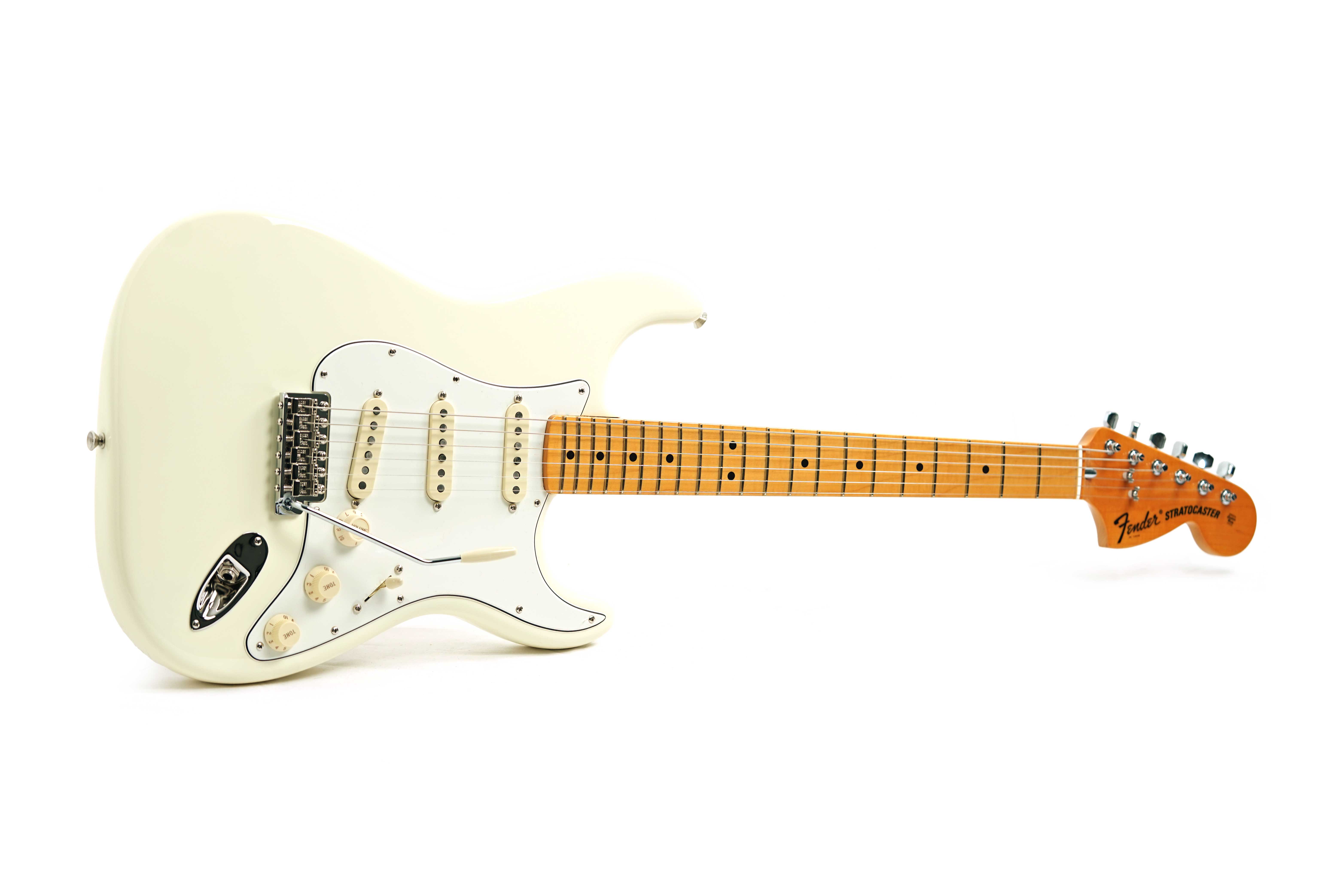 GUITARGUITAR Fender guitarguitar Exclusive American Vintage II 73 Stratocaster Maple Fingerboard Olympic White #V16313