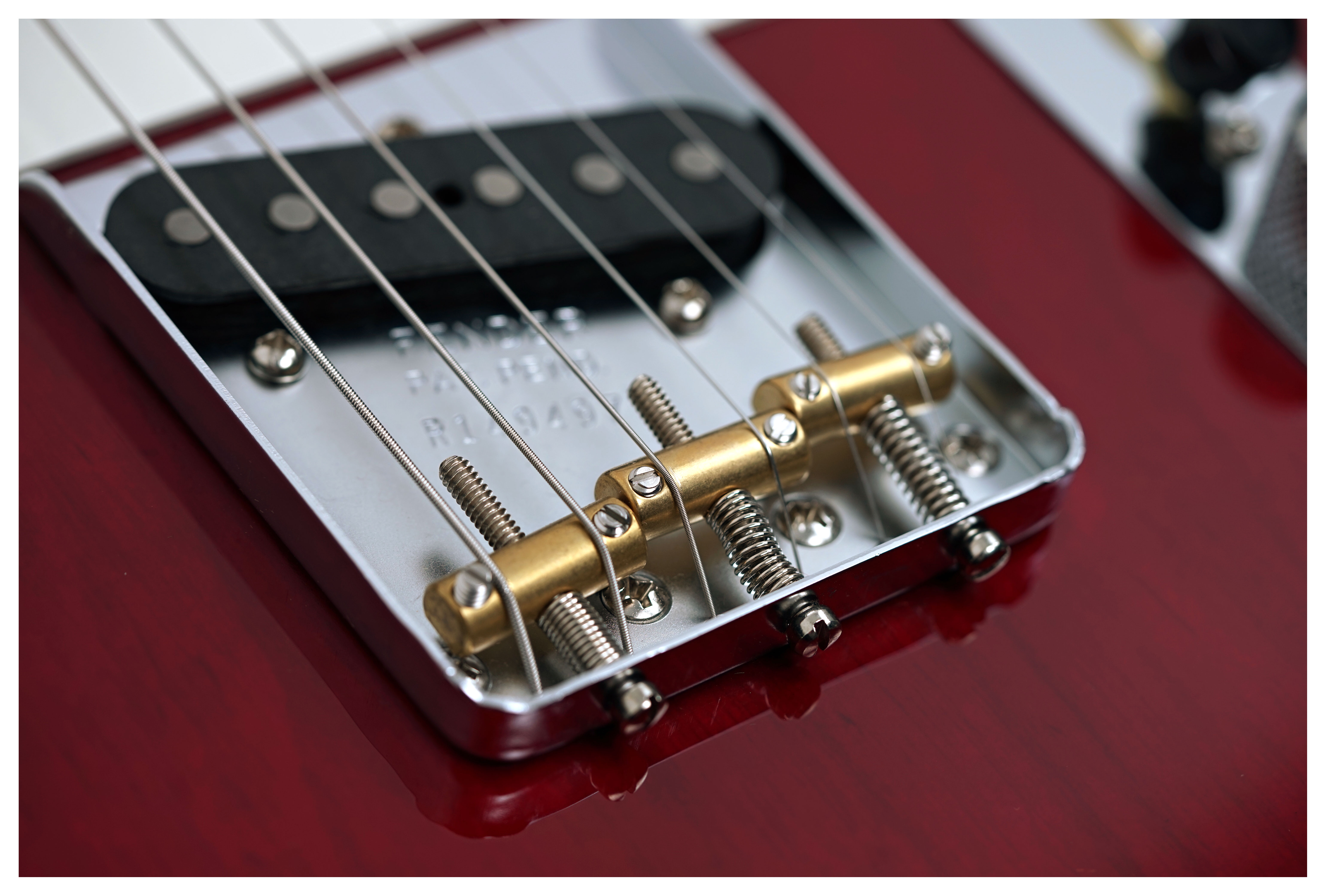 GUITARGUITAR Fender Custom Shop 1952 Telecaster NOS Bing Cherry Transparent #R149497