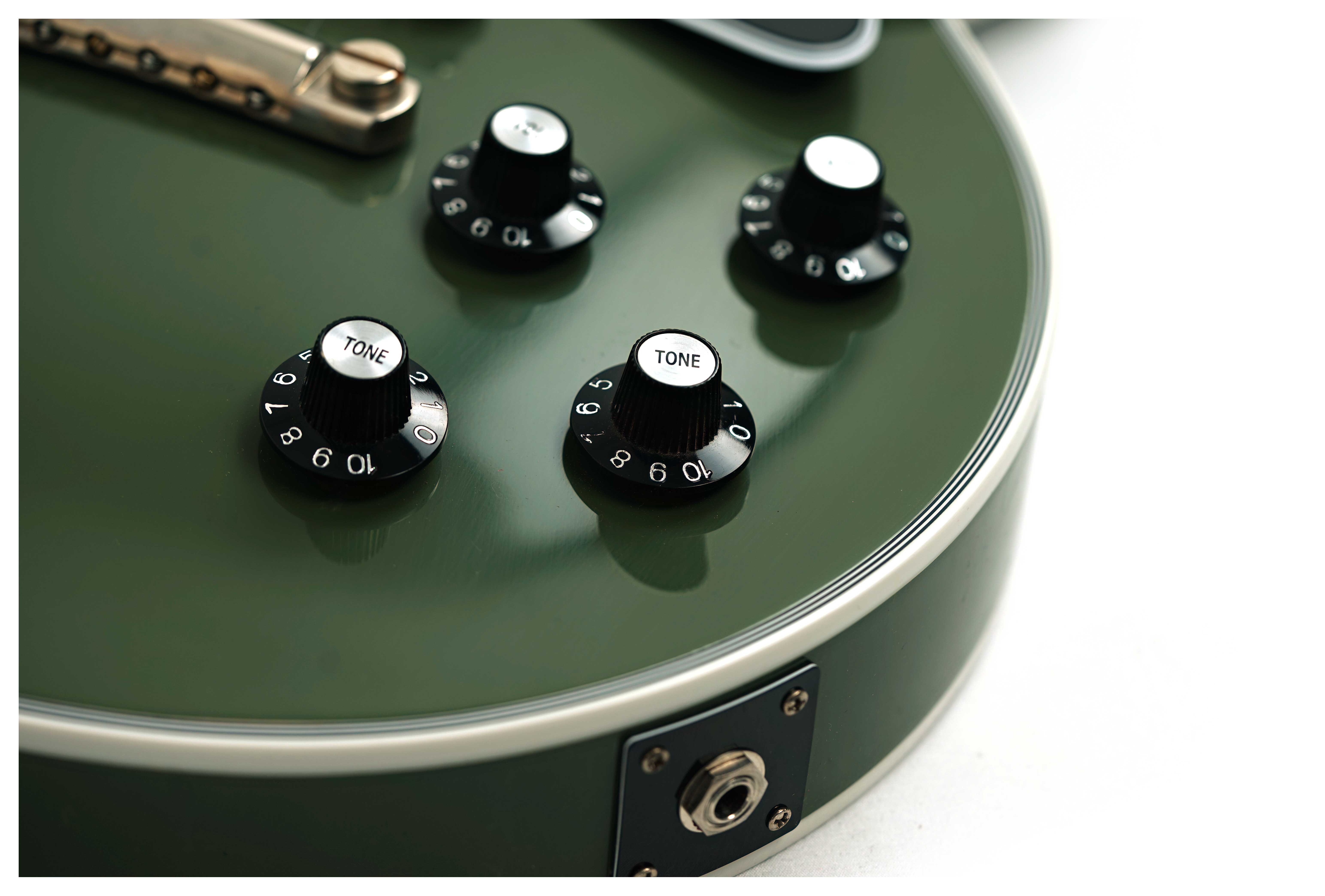 GUITARGUITAR Gibson Custom Shop Dealer Select 1968 Les Paul Custom VOS Olive Drab  #505928