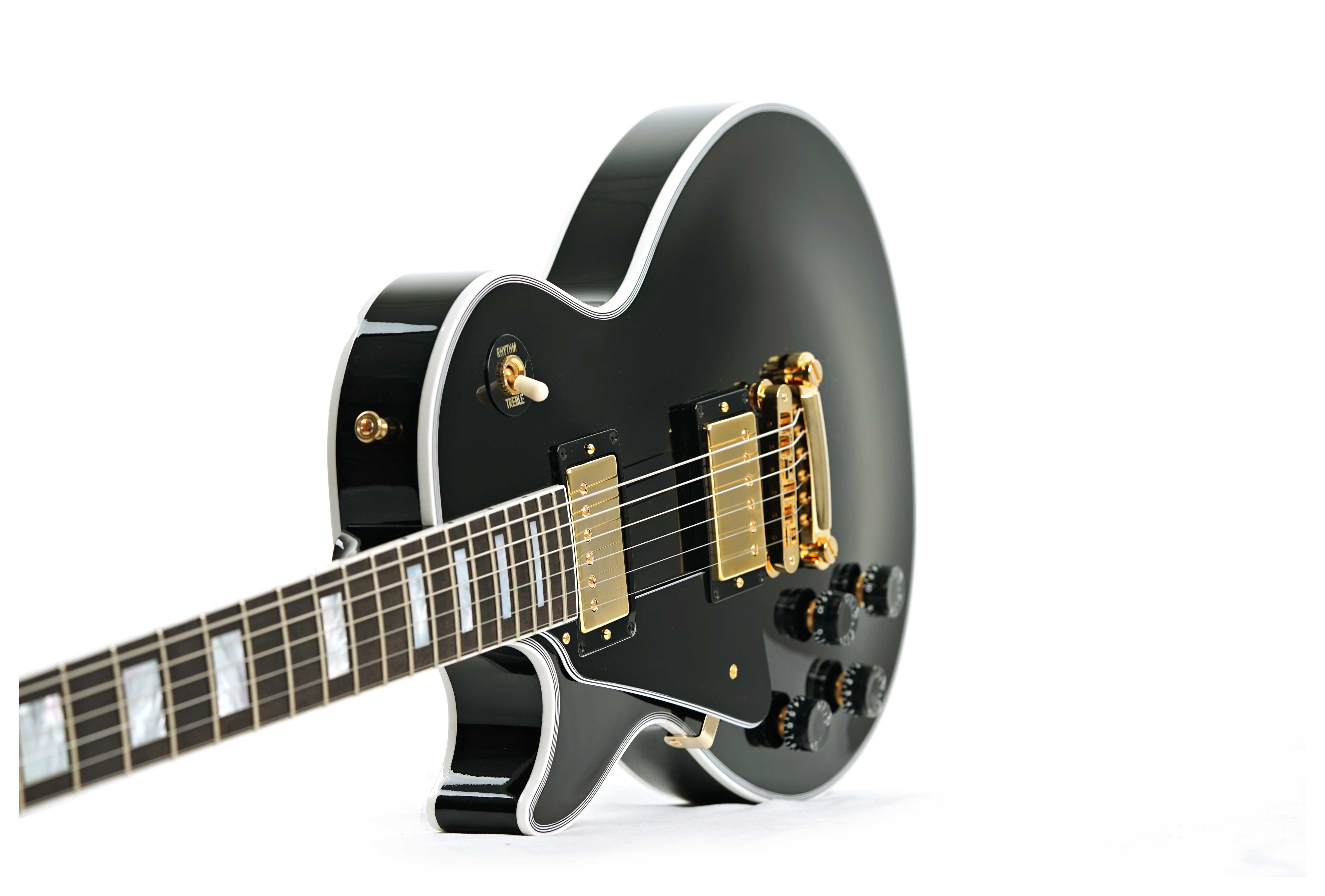 GUITARGUITAR Gibson Custom Shop Les Paul Custom Ebony Fingerboard Gloss Left Handed #CS402800